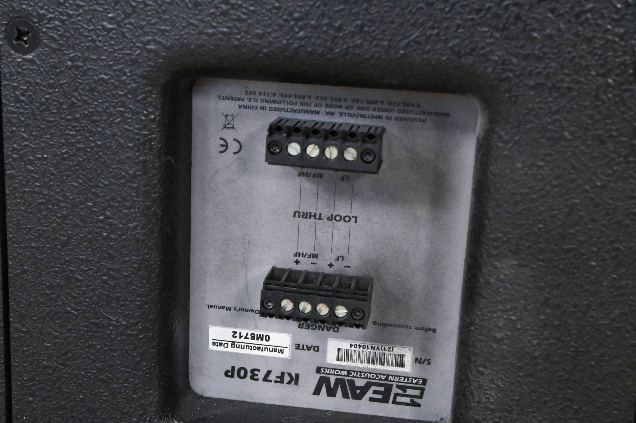 EAW KF730P 3-Way Passive Full-Range Loudspeaker (PAIR)