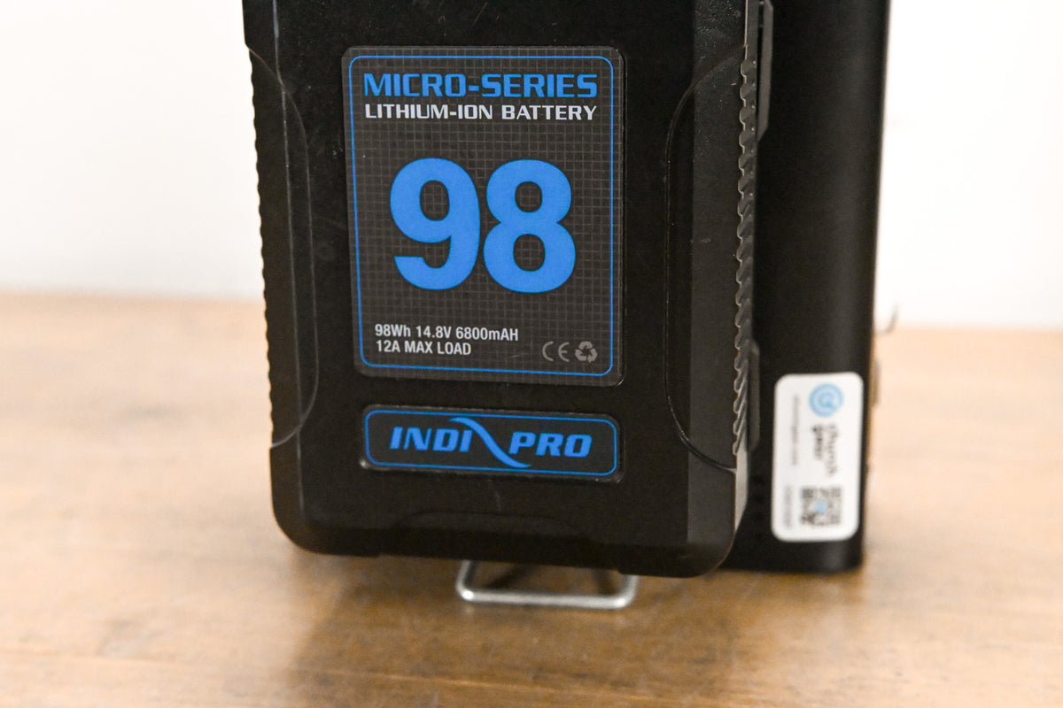 IndiPRO PD-2KA Gold-Mount Dual Battery Charger w/ one 98Wh Battery