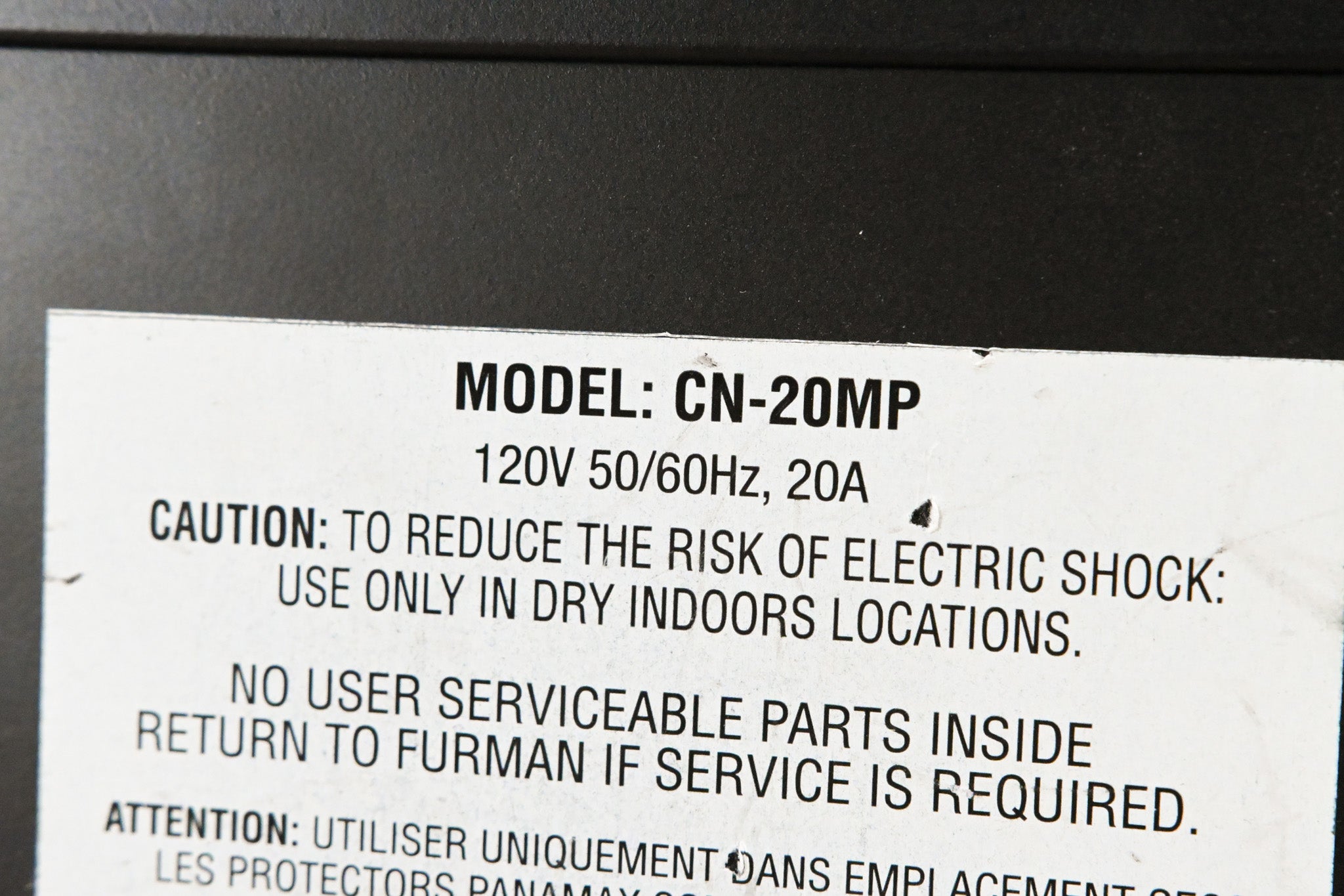 Furman CN-20MP Remote Duplex Power Sequencer