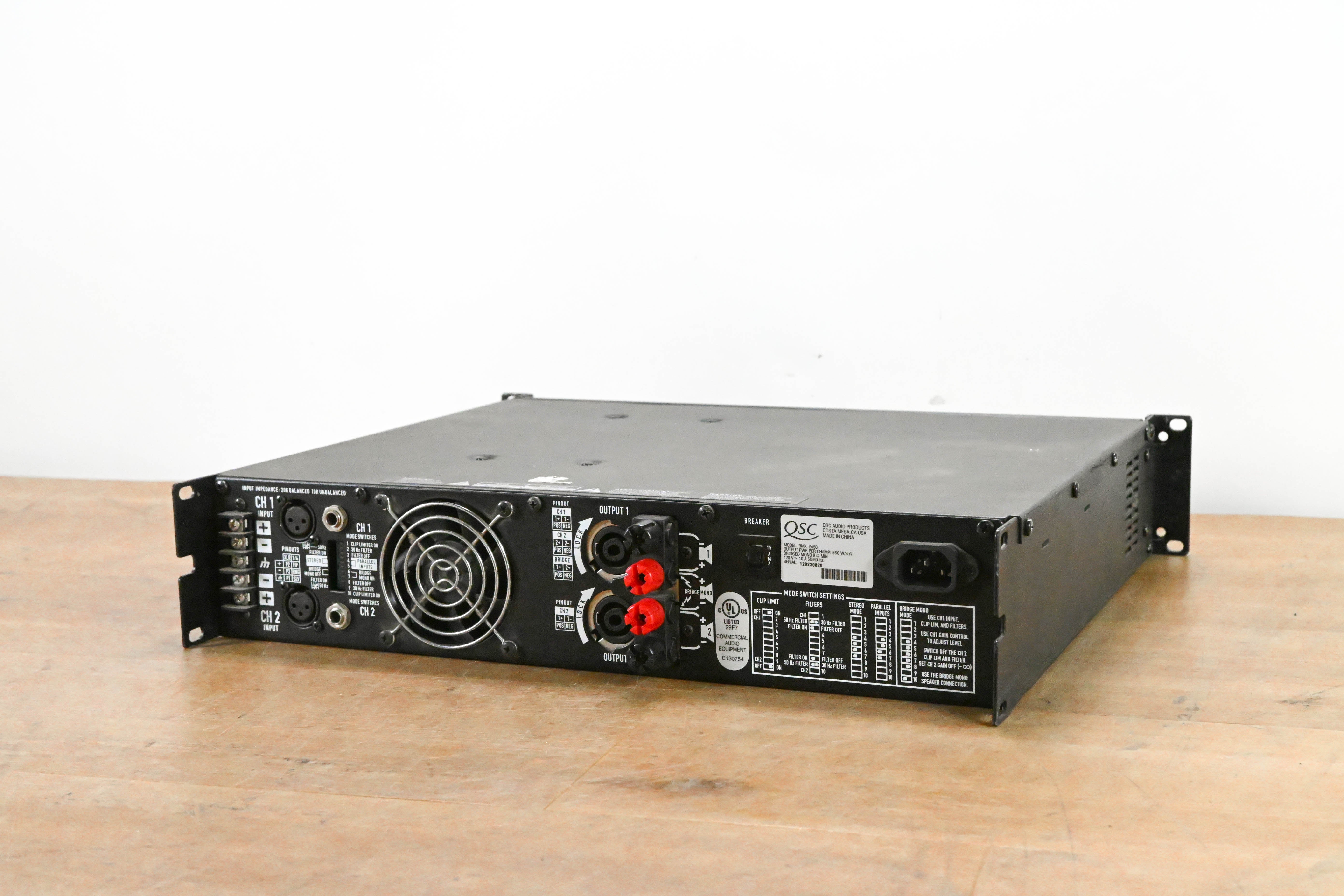 QSC RMX2450 2-Channel Power Amplifier