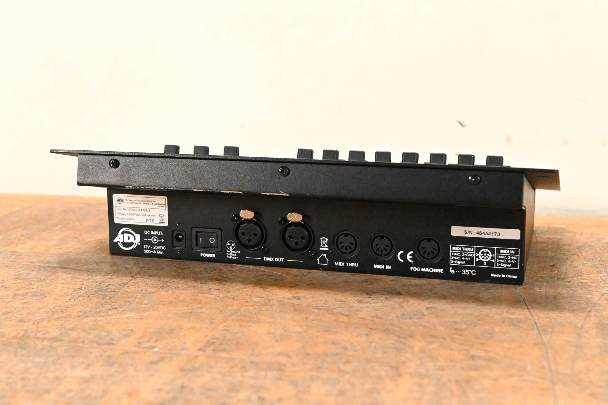ADJ Stage Setter 8 16-Channel DMX Controller (NO POWER SUPPLY) CG01ME7