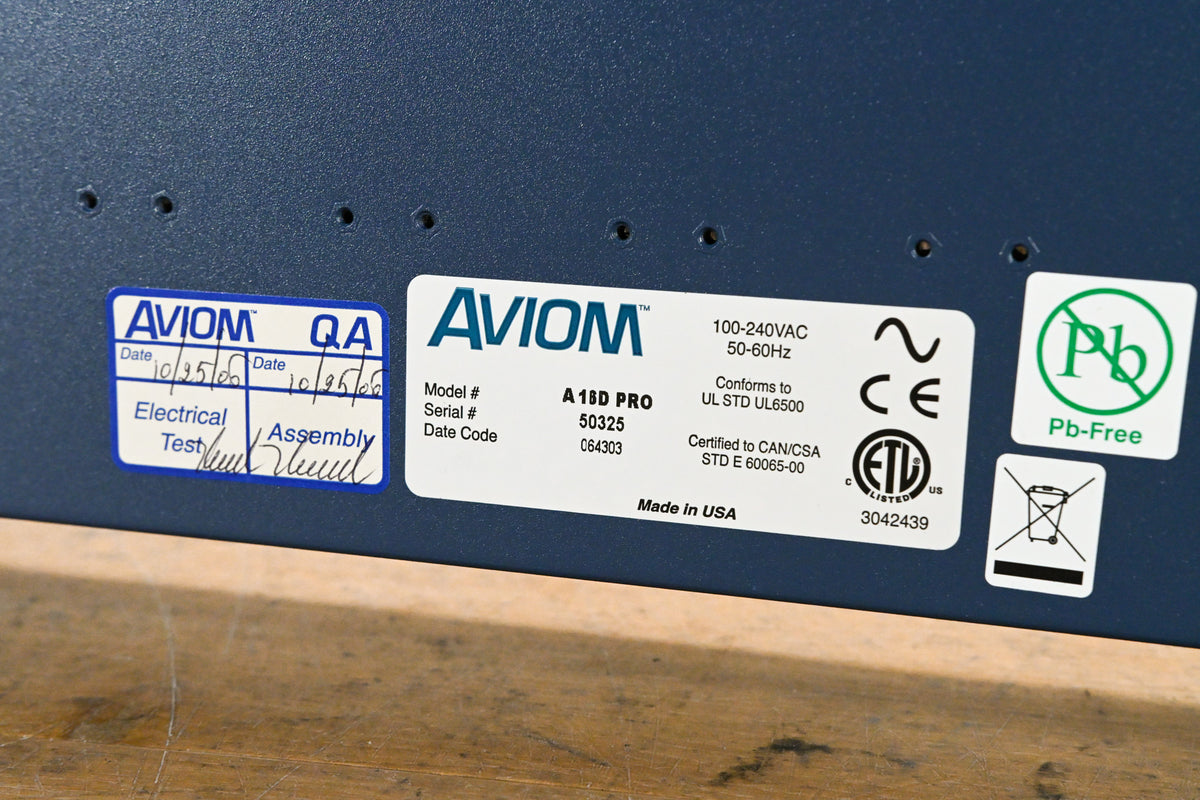 Aviom A-16D Pro A-Net Distributor