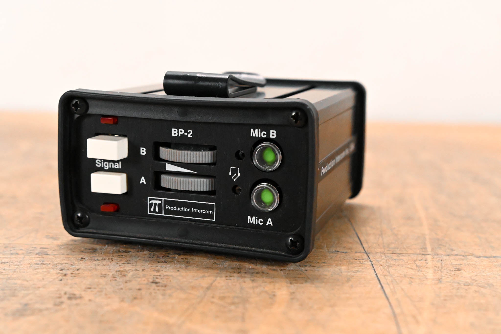 Production Intercom BP-2 2-Channel Headset Station Belt Pack