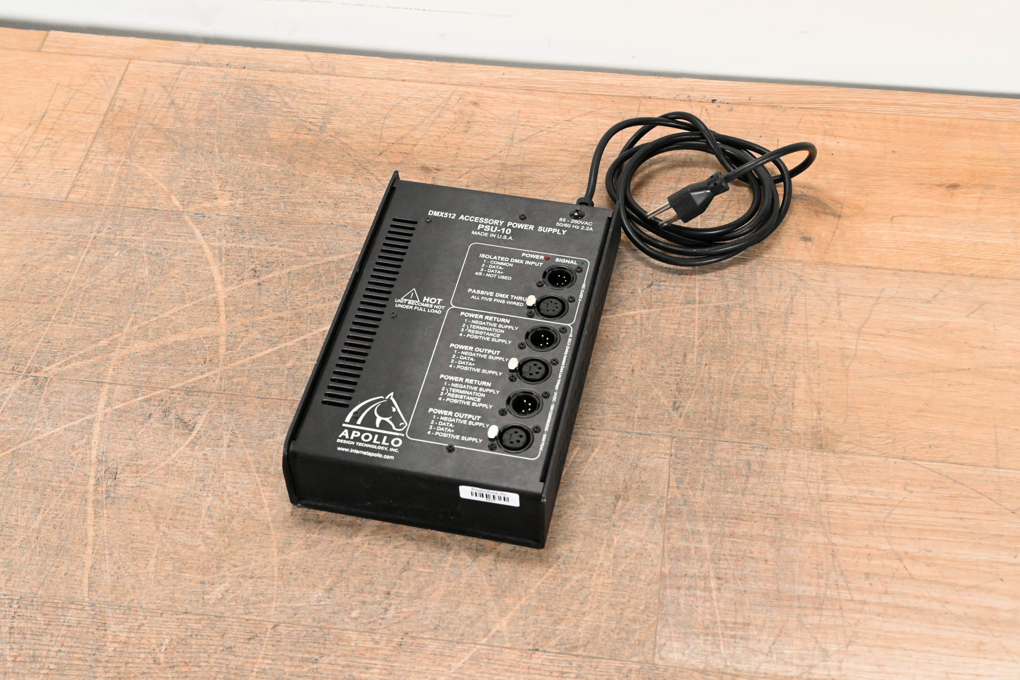 Apollo Design PSU-10 DMX512 Accessory Power Supply