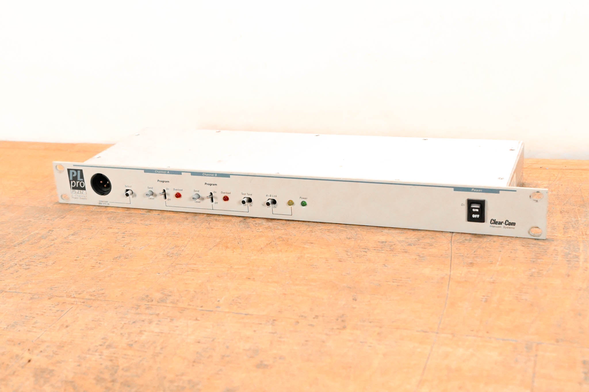 Clear-Com PS-232 Two-Channel Intercom Power Supply