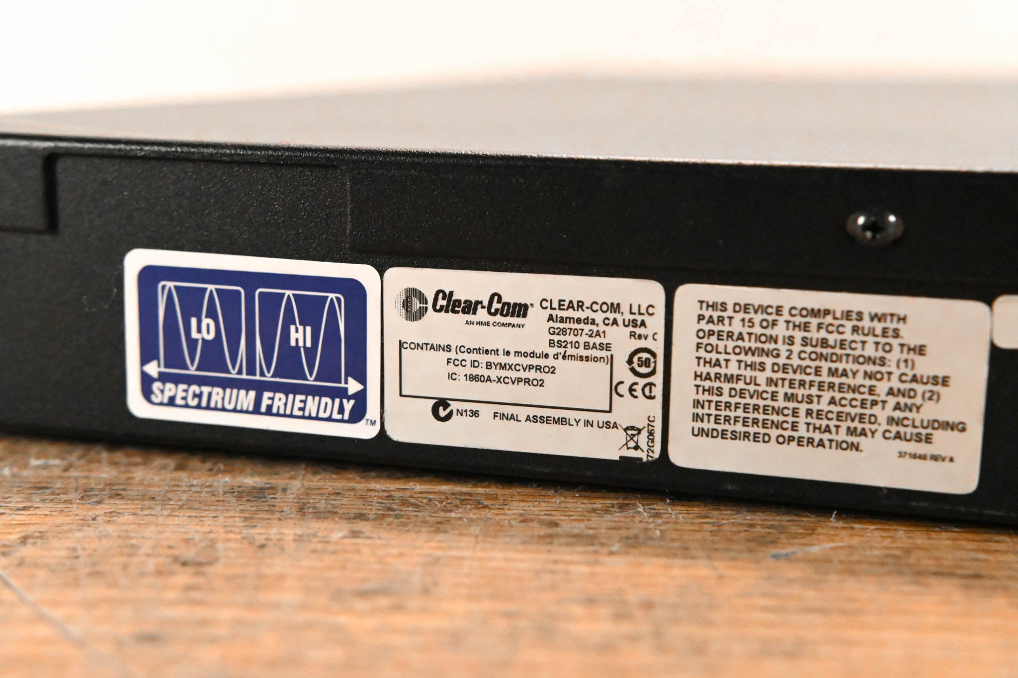 Clear-Com HME DX210 Digital Wireless Intercom System