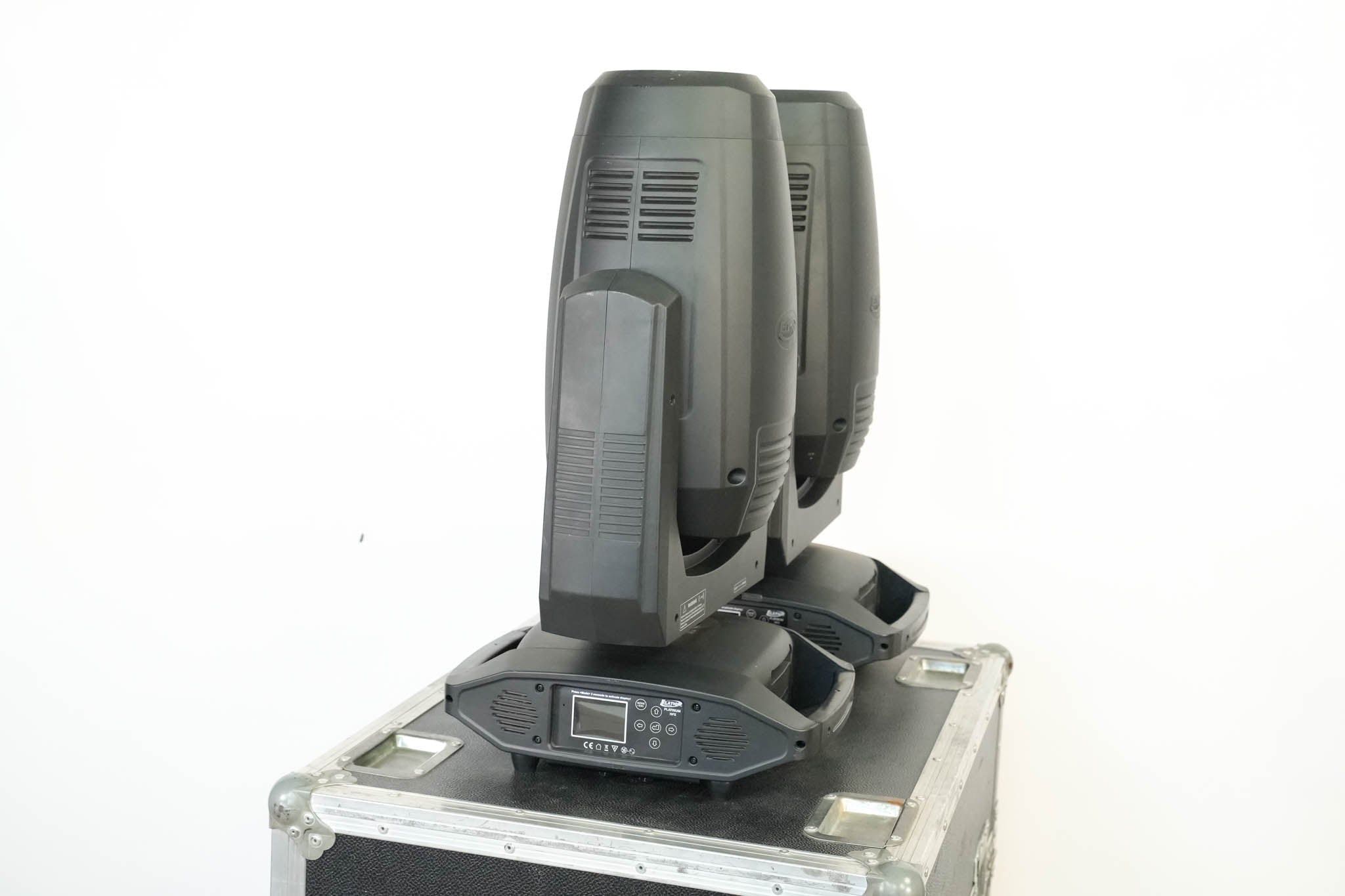 Elation Platinum HFX Hybrid 3-in-1 Moving Head Light Pair w/ Flight Case