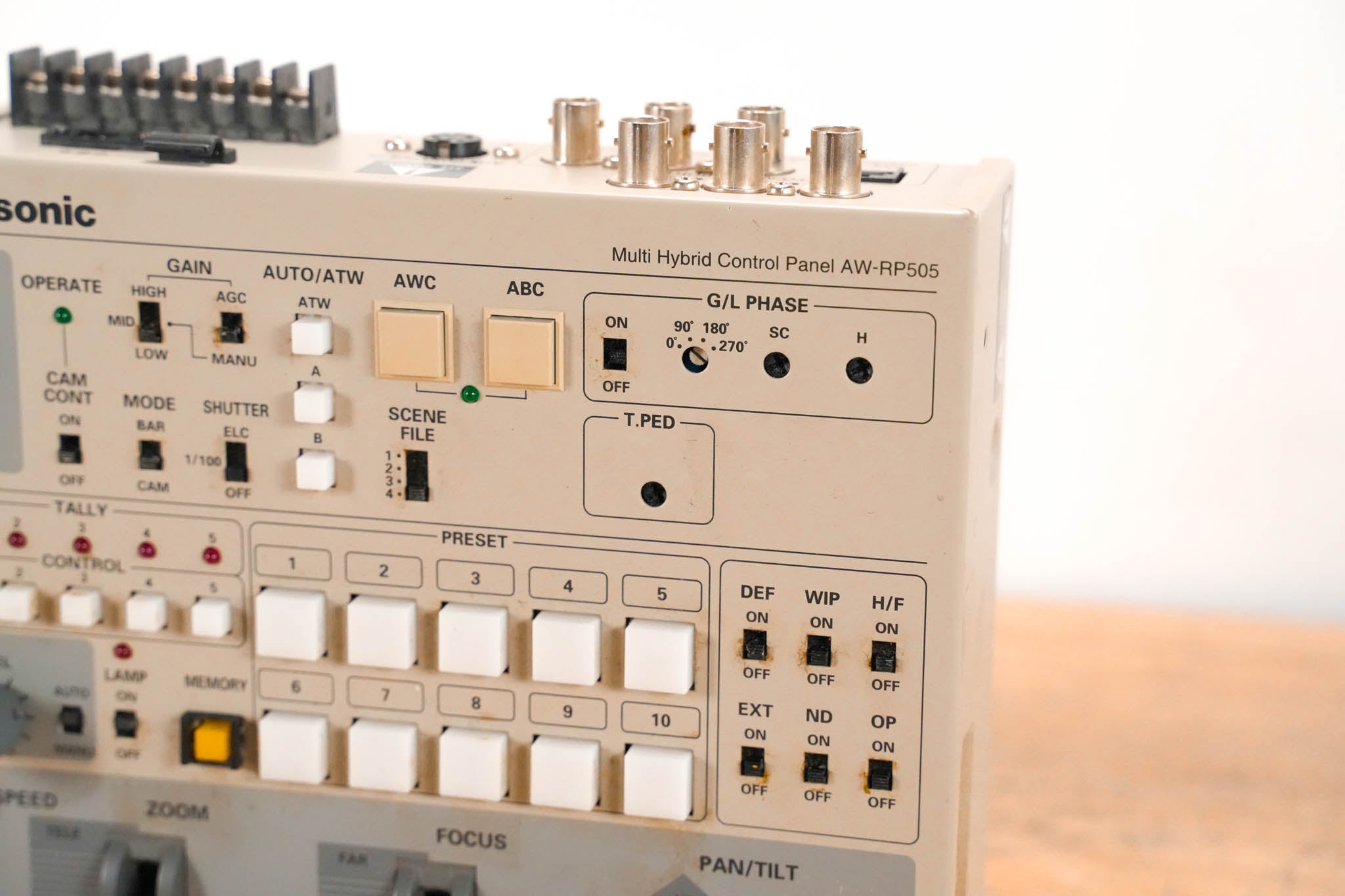 Panasonic AW-RP505 Multi Hybrid Control Panel (NO POWER SUPPLY)