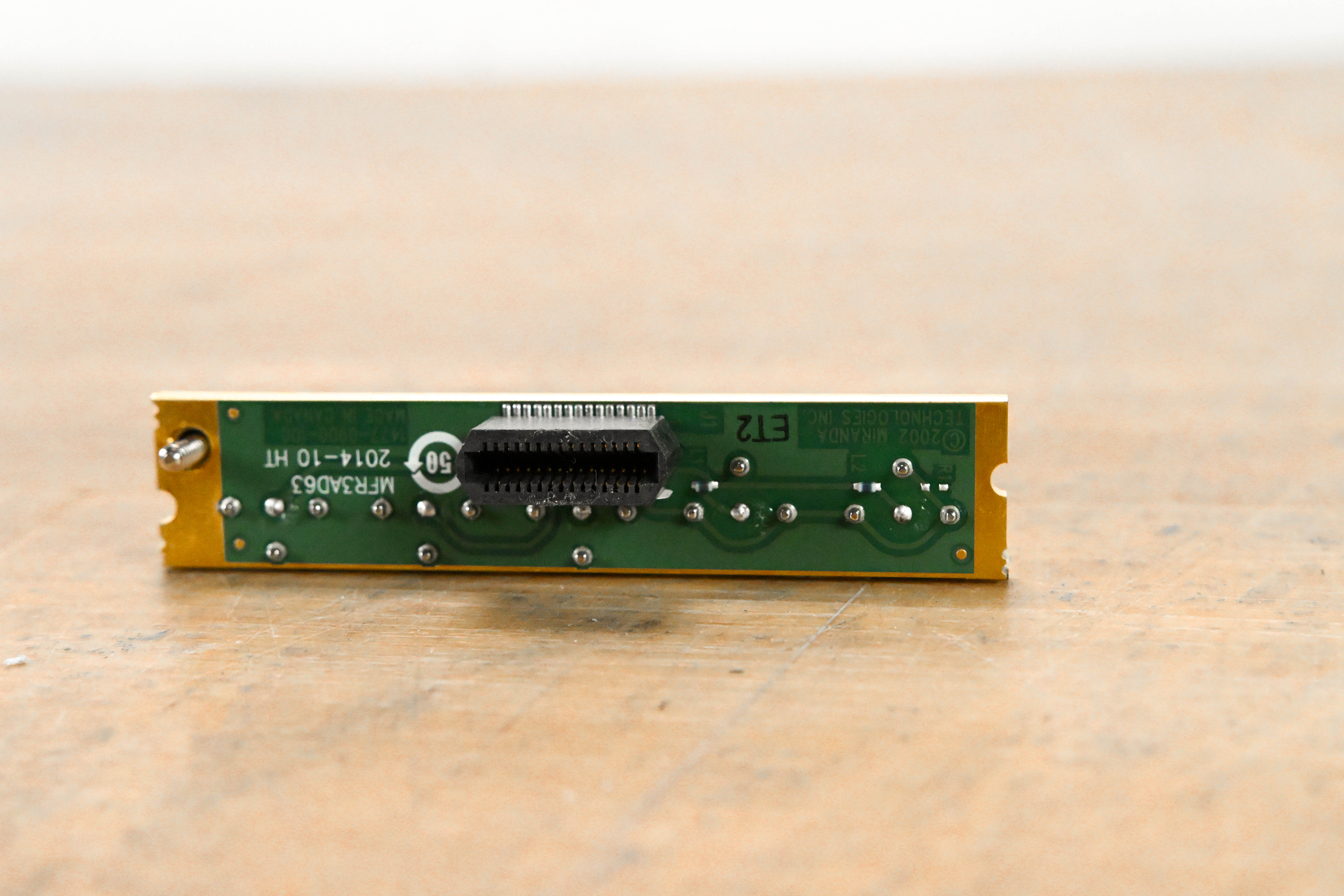 Miranda REF-1801-SRP Rear I/O Module for Densité Frame