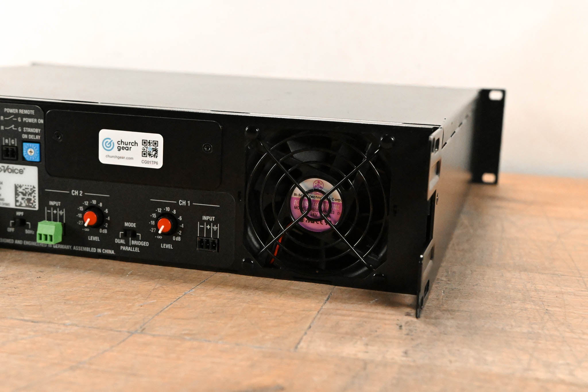 Electro-Voice (EV) CPS2.12 2-Channel Power Amplifier