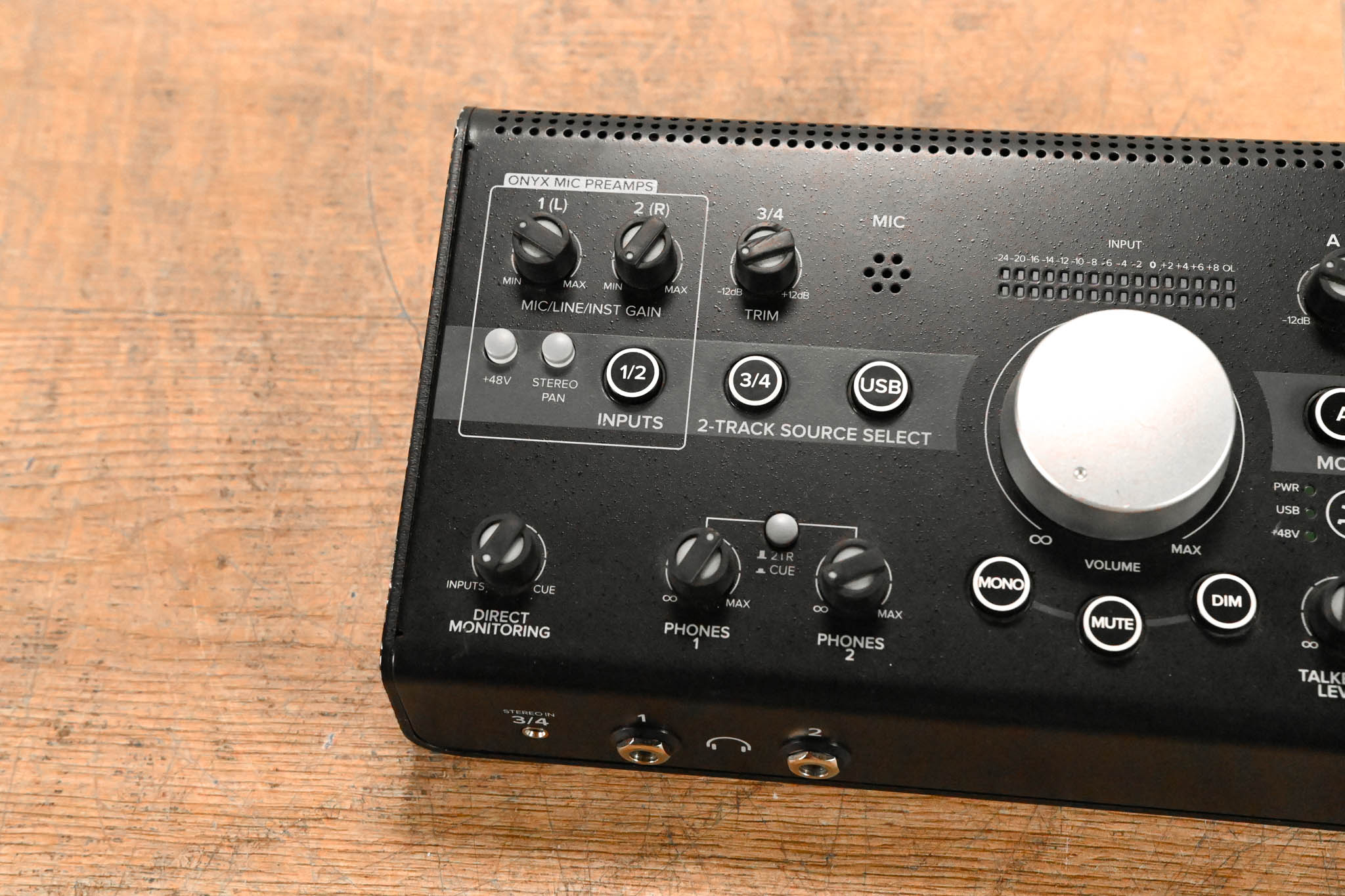 Mackie Big Knob Studio Monitor Controller & Interface (NO POWER SUPPLY)