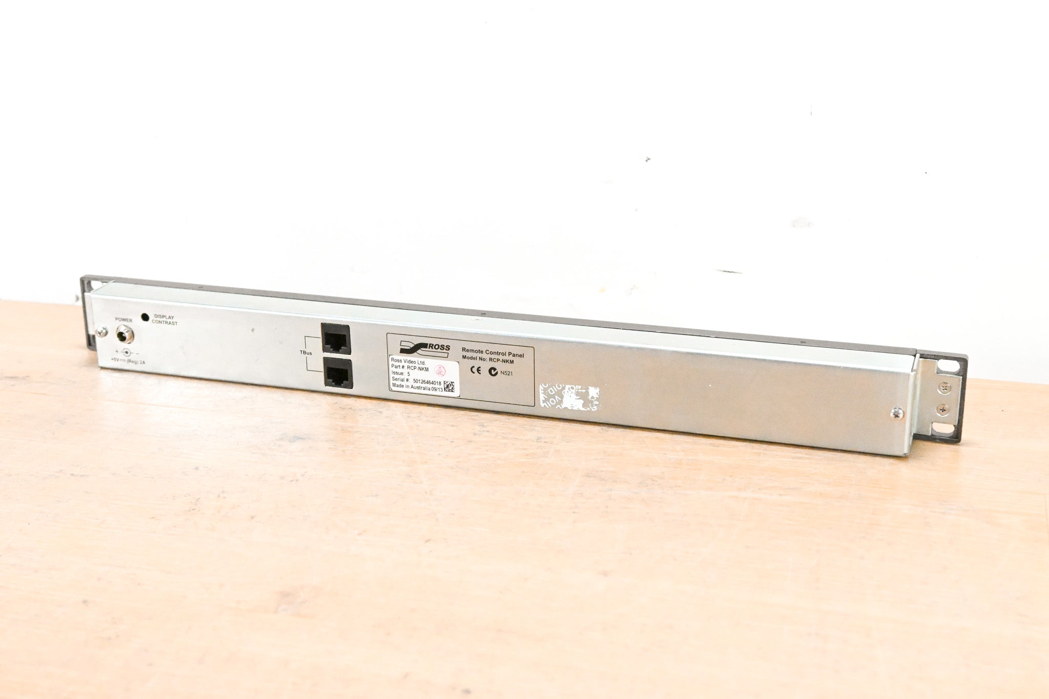 Ross RCP-NKM 1RU Remote Control Panel (NO POWER SUPPLY)