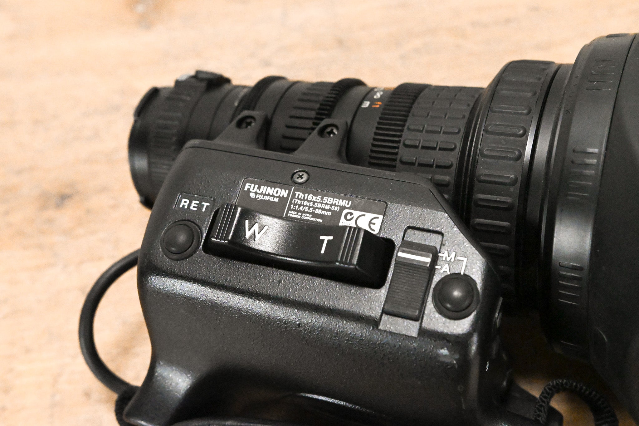 Fujinon Th16x5.5BRMU 1/3" Broadcast Zoom Lens - 1:1.4/5.5-88mm