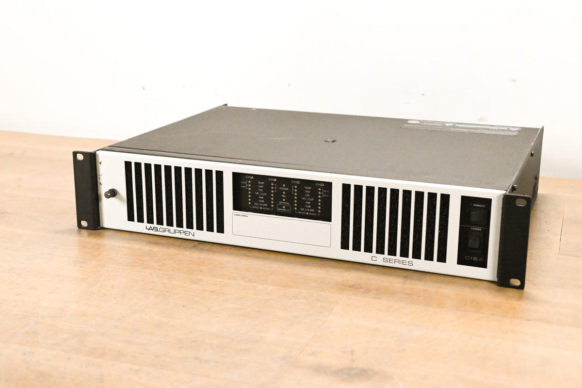 Lab Gruppen C 16:4 1600W Four-Channel Power Amplifier