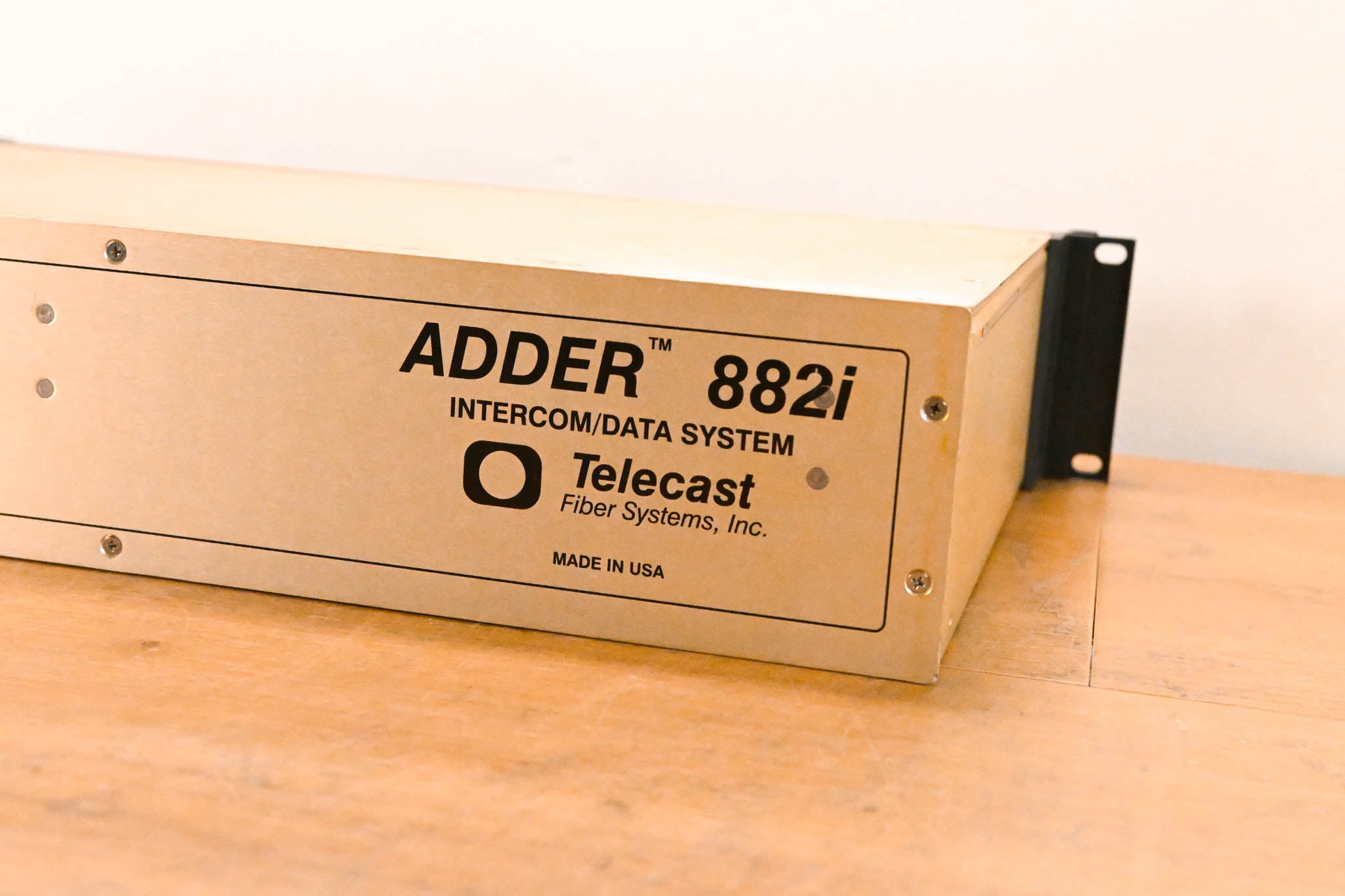 Telecast Fiber Systems Adder 882i Fiber Intercom Data System (NO PSU)