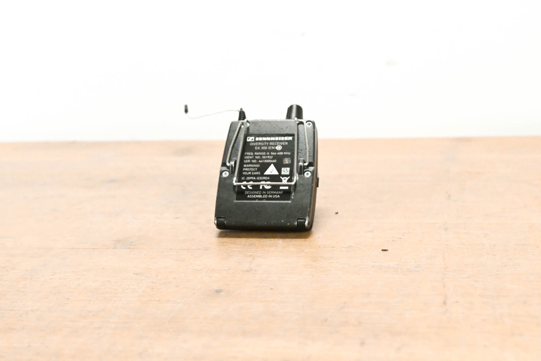 Sennheiser EK 300 IEM G3 Wireless Bodypack Receiver G Range: 566-608 MHz