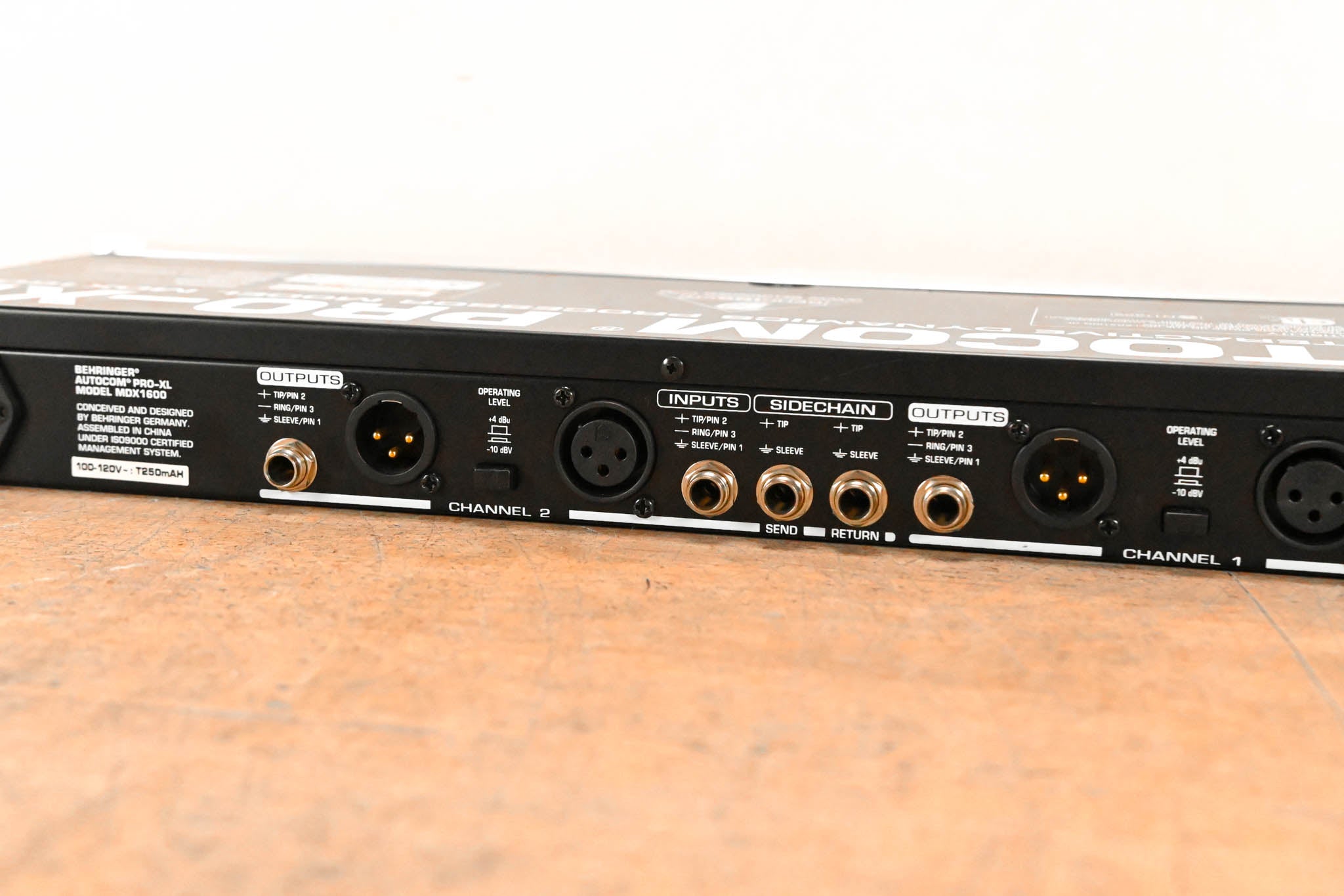 Behringer AUTOCOM Pro-XL MDX1600 Audio Interactive Dynamics Processor