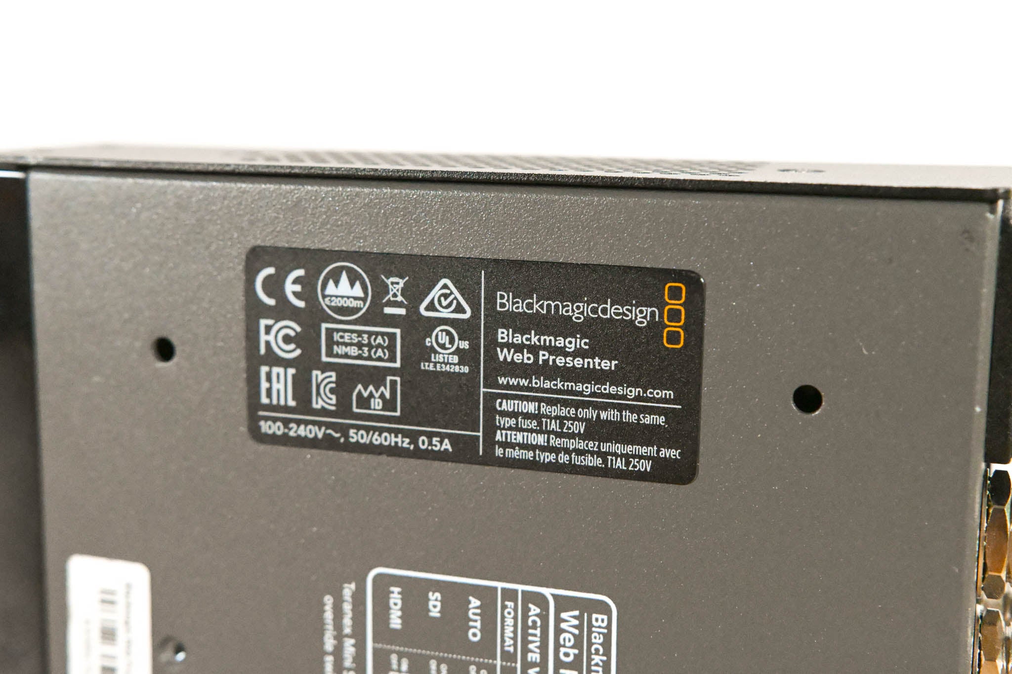 Blackmagic Design Web Presenter