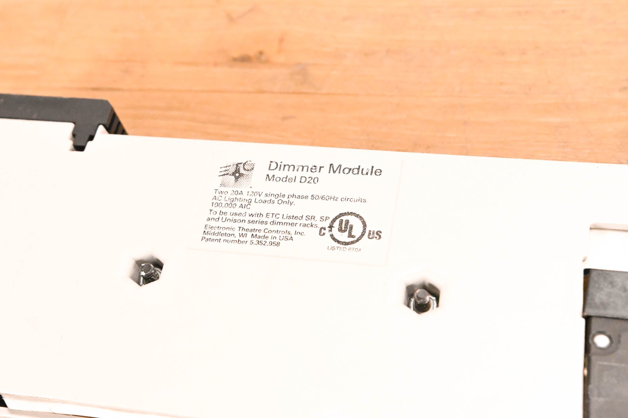 ETC D20 Dual 20A Dimmer Module (PAIR)