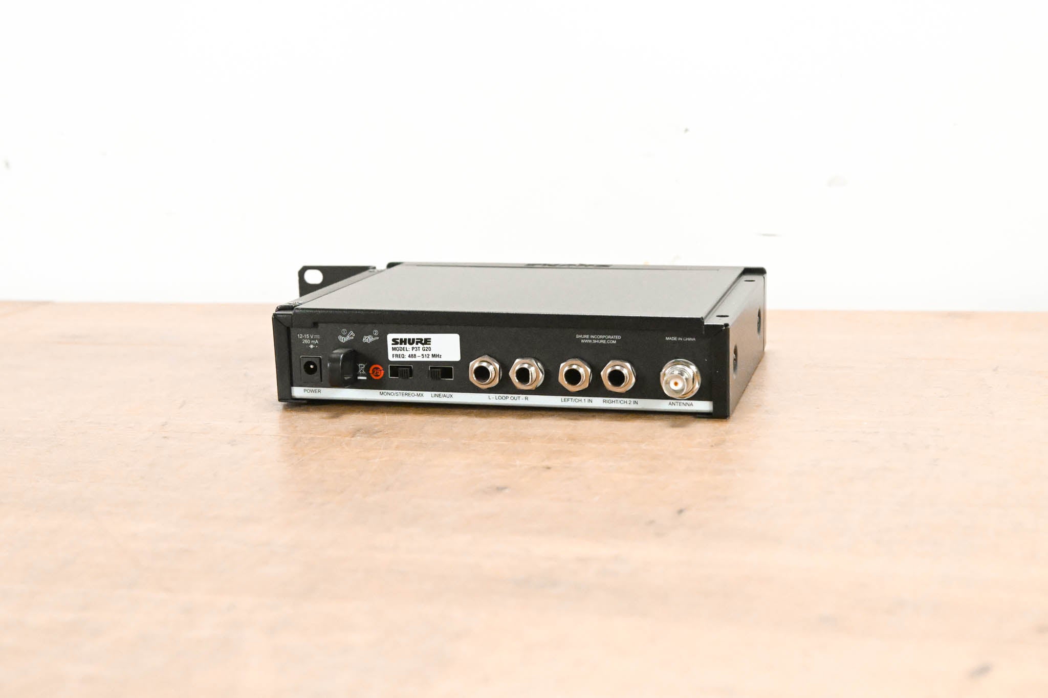 Shure PSM 300 Wireless IEM System G20 Range: 488-512 MHz (NO PSU)
