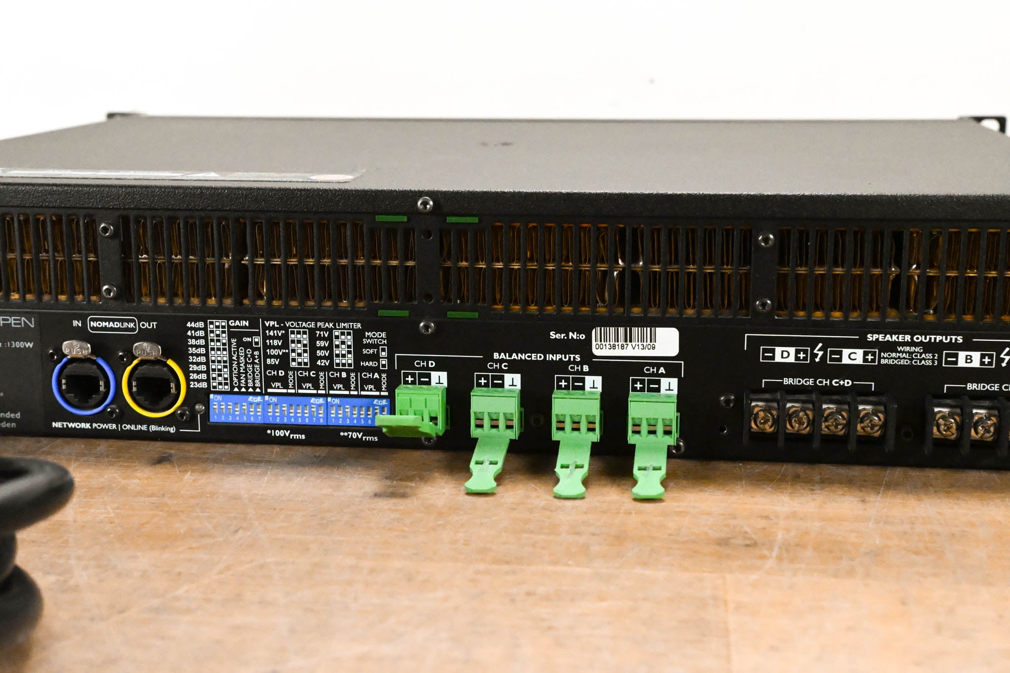Lab Gruppen C 28:4 2800W 4-Channel Power Amplifier