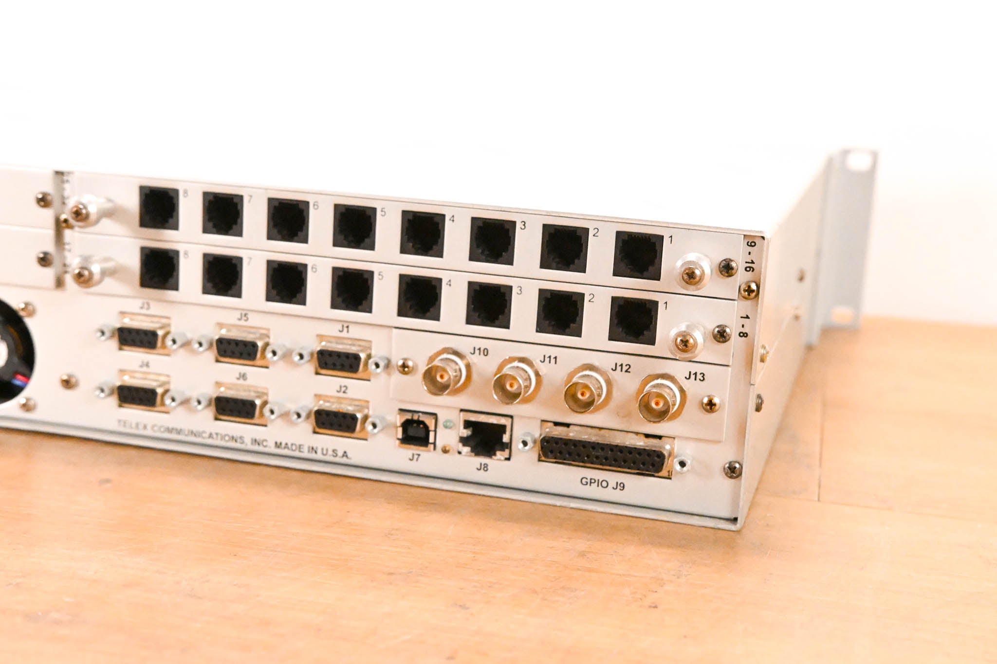 RTS Telex Cronus Digital Matrix Intercom w/ RJ-12 and Coaxial Cards