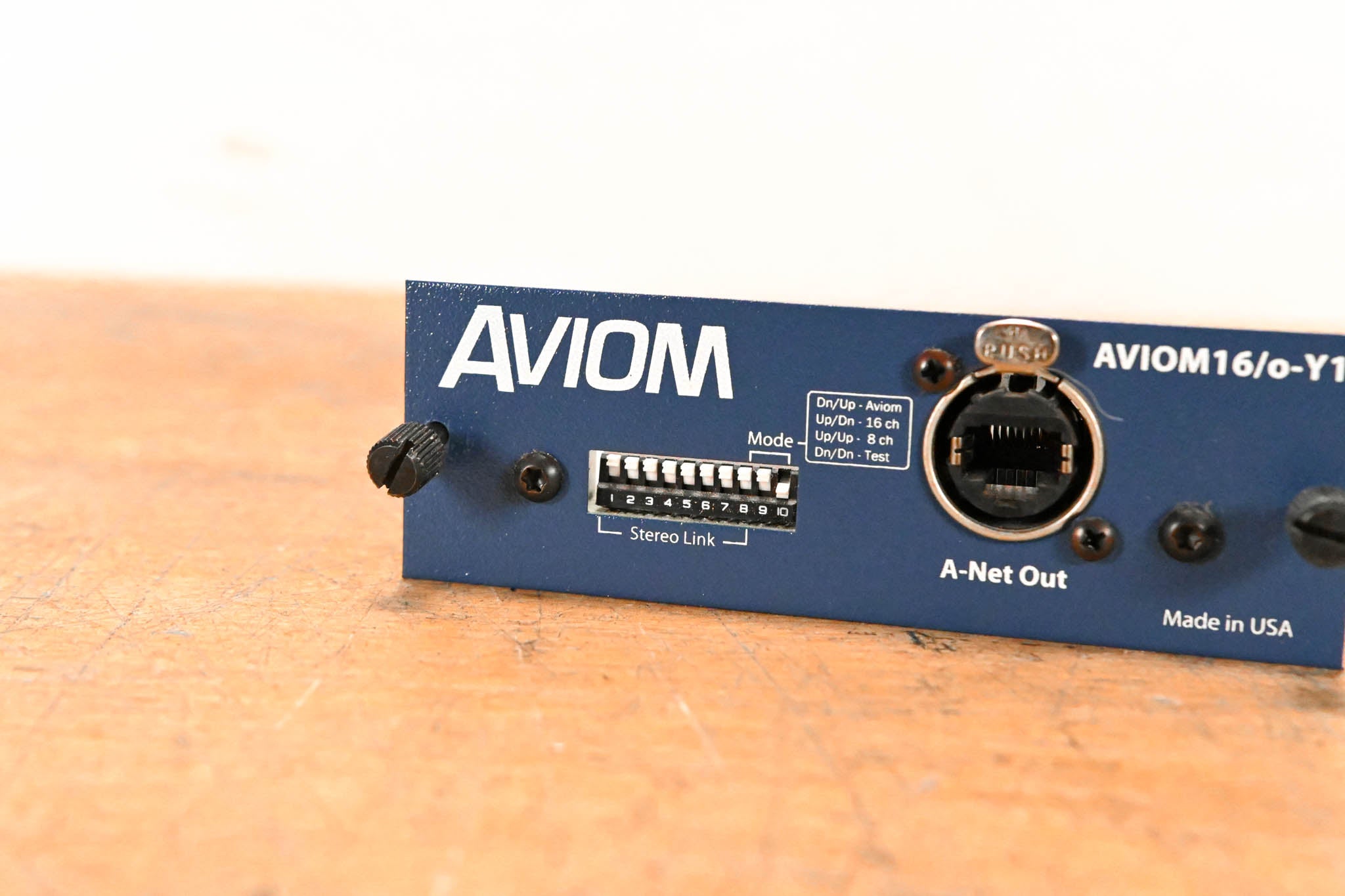 Aviom 16/o-Y1 A-Net Card for Yamaha Digital Products