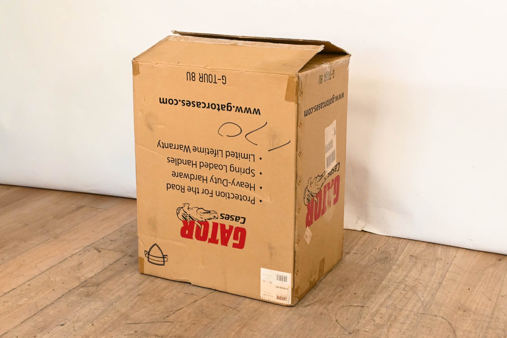 Gator Cases G-TOUR 8U Standard Audio Road Rack Case