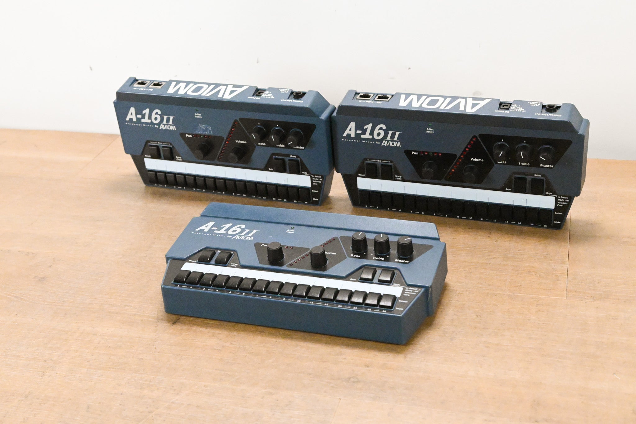 Aviom A-16II Personal Mixer (Pack of 3)