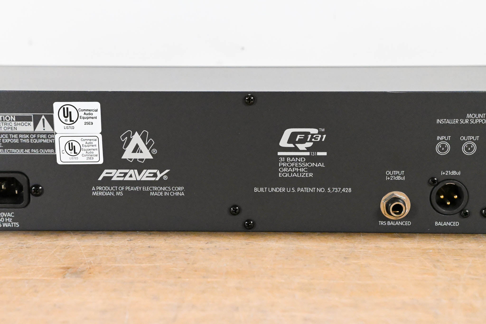 Peavey QF 131 31-Band Graphic Equalizer