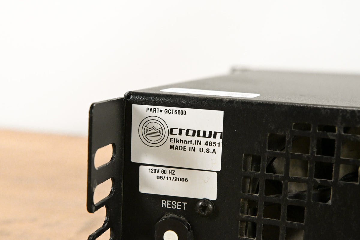 Crown CTs 600 Two-Channel 300W Power Amplifier