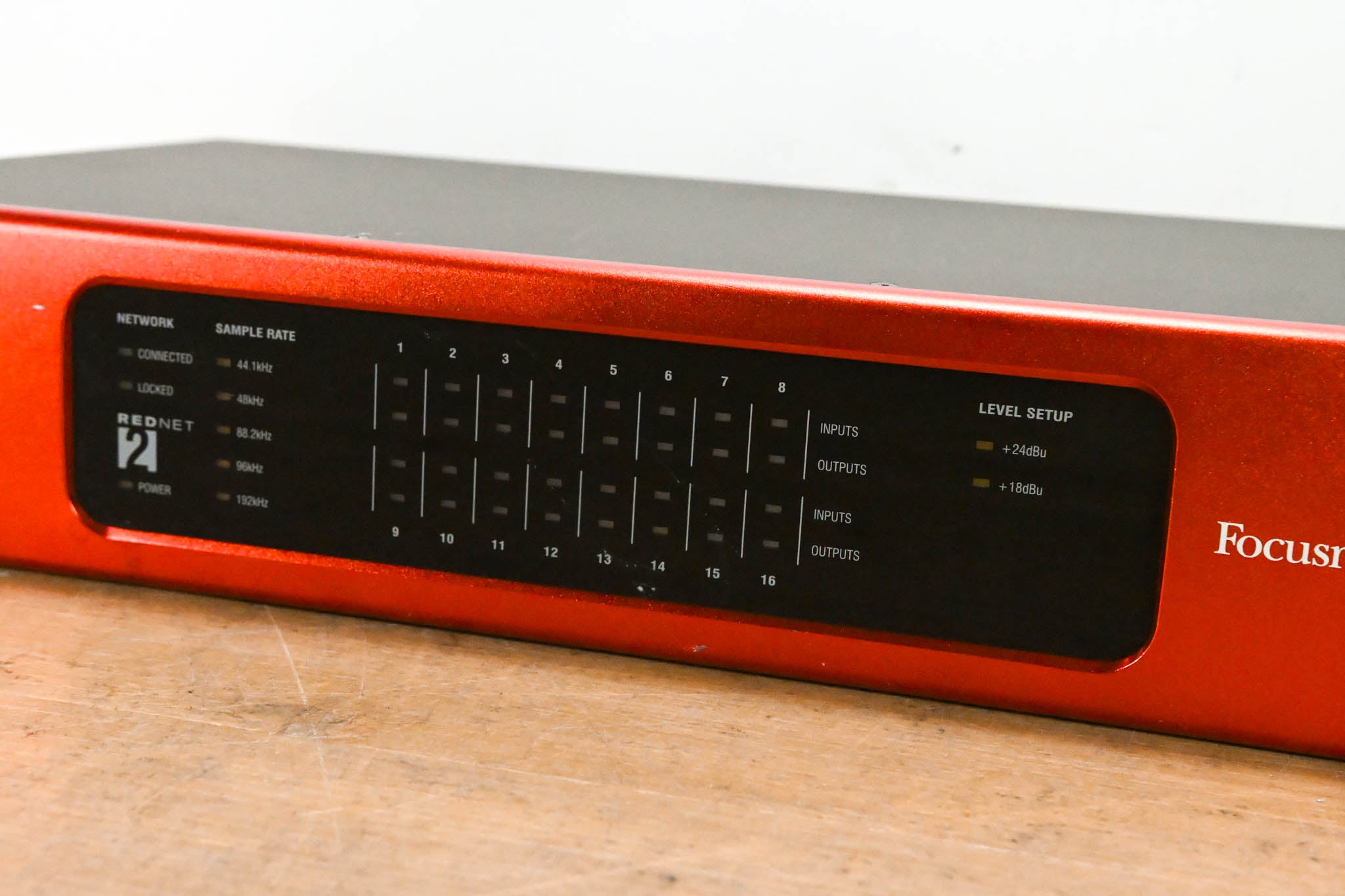 Focusrite RedNet 2 Dante Equipped 16-Channel Audio Interface