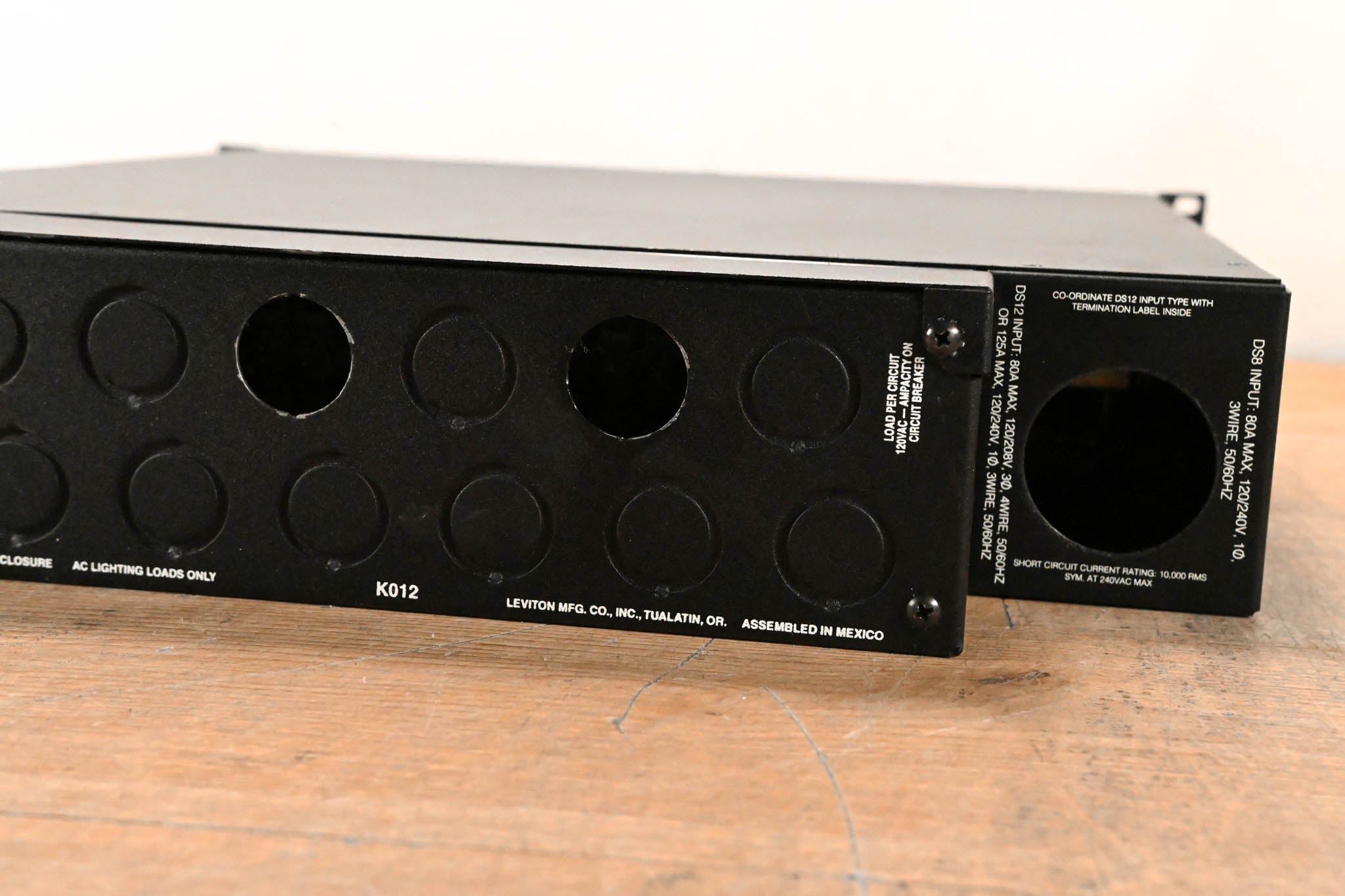 NSI DS 12 12-Channel Dimmer Rack (NO POWER SUPPLY)
