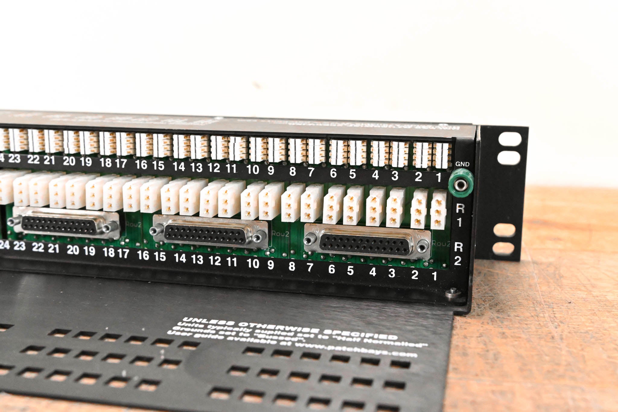 Audio Accessories WE31DB2-9615-SH 2x48 1.5RU TT Patchbay