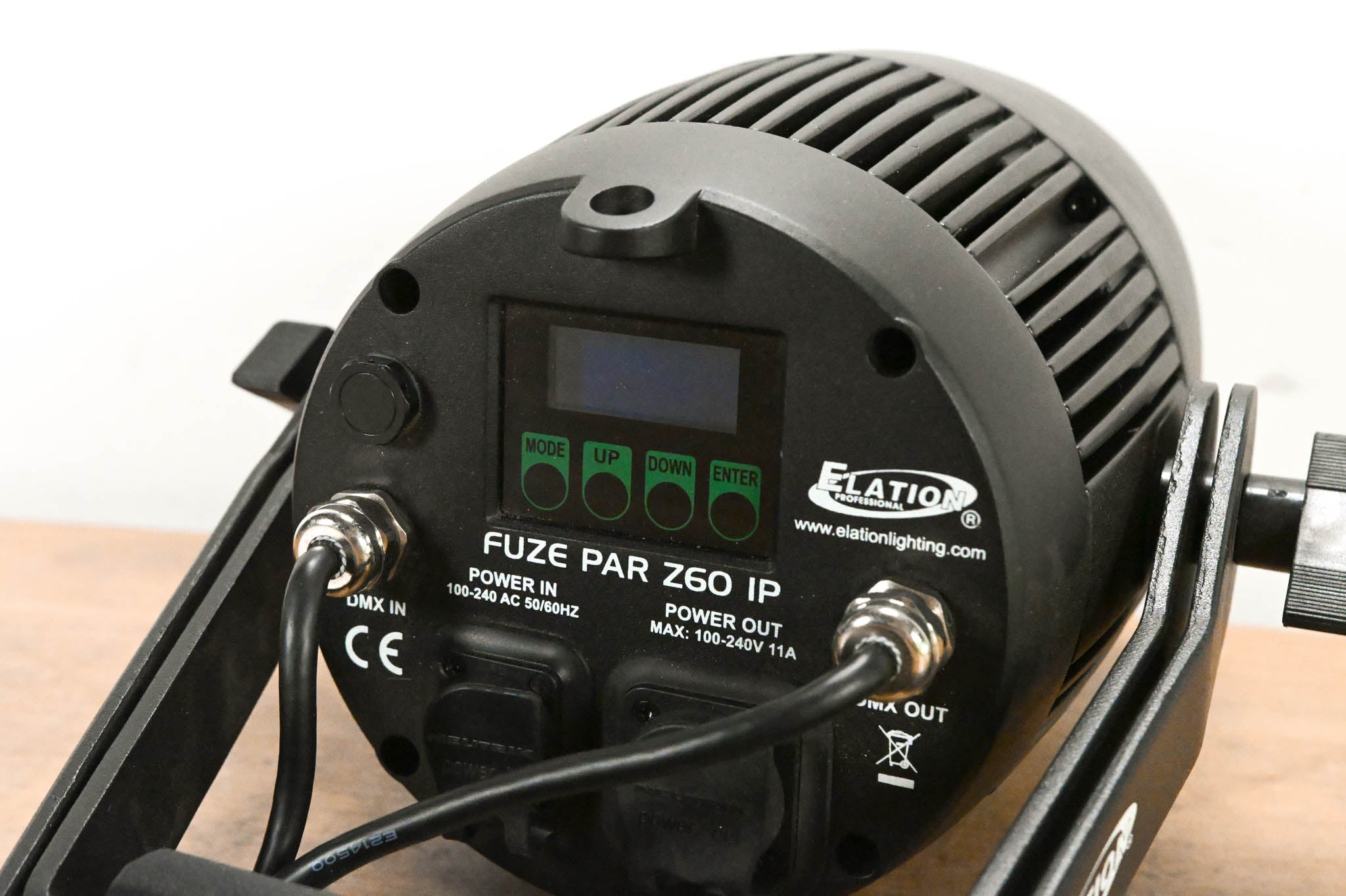 Elation FUZE PAR Z60 IP 60W RGBW LED Par with Zoom (NO POWER CABLE)