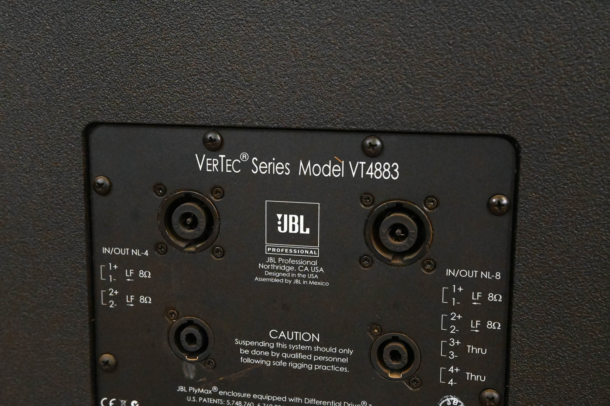 JBL VT4883 Subcompact Dual 12" Cardioid-Arrayable Subwoofer