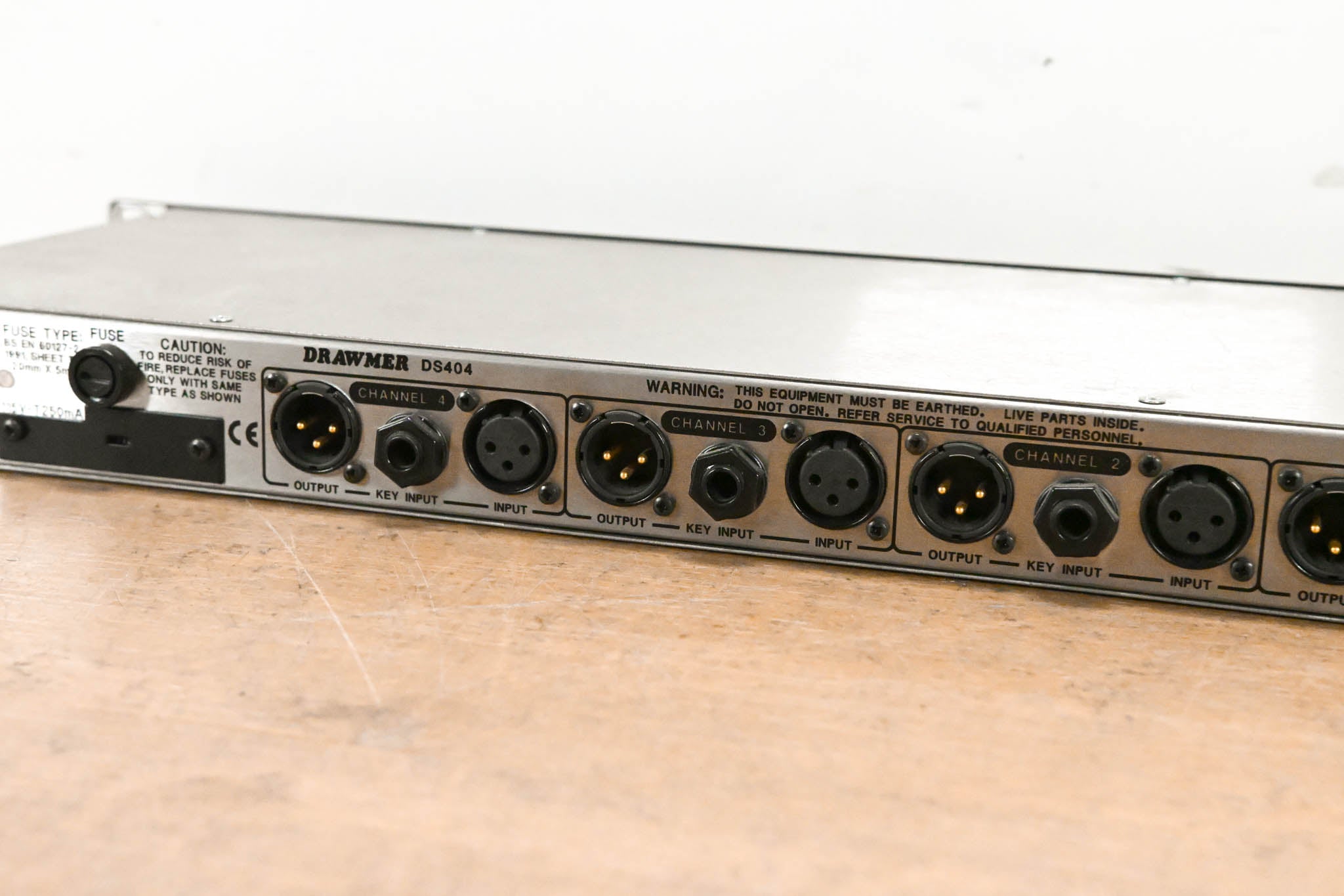 Drawmer DS404 Quad-Gate 4-Channel Noise Gate