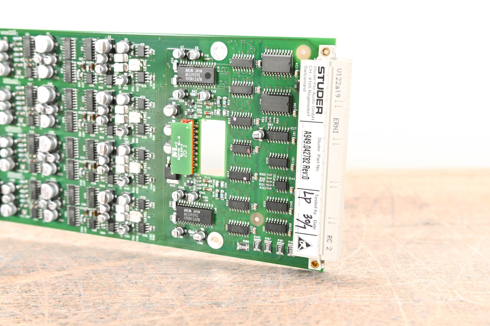 Studer Mic/Line In Card for D21m Modular I/O System
