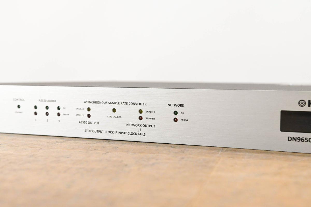 Klark Teknik DN9650 Digital Audio Network Bridge with Dante
