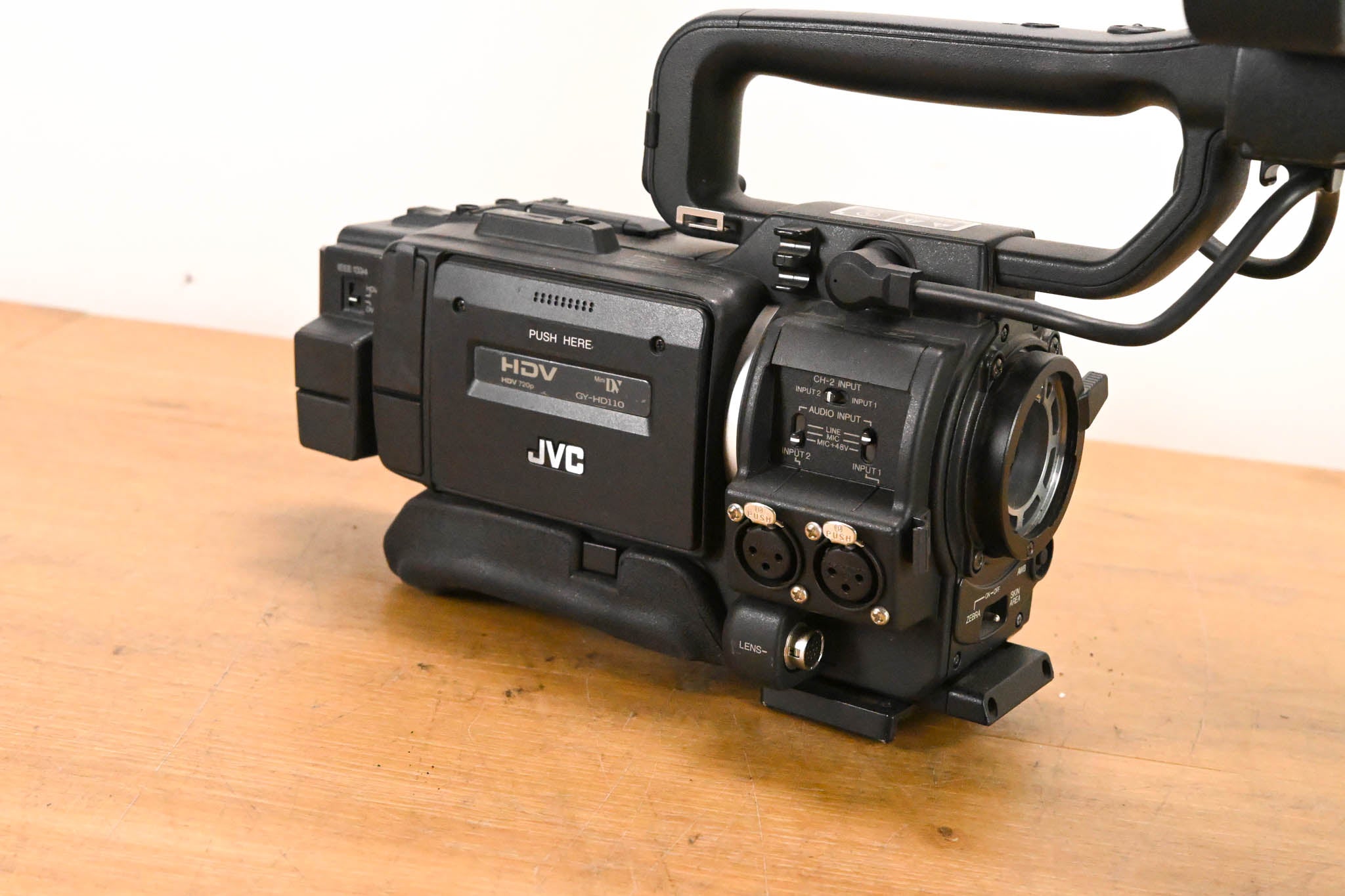 JVC GY-HD110U 1/3" 3-CCD Professional HDV Camcorder