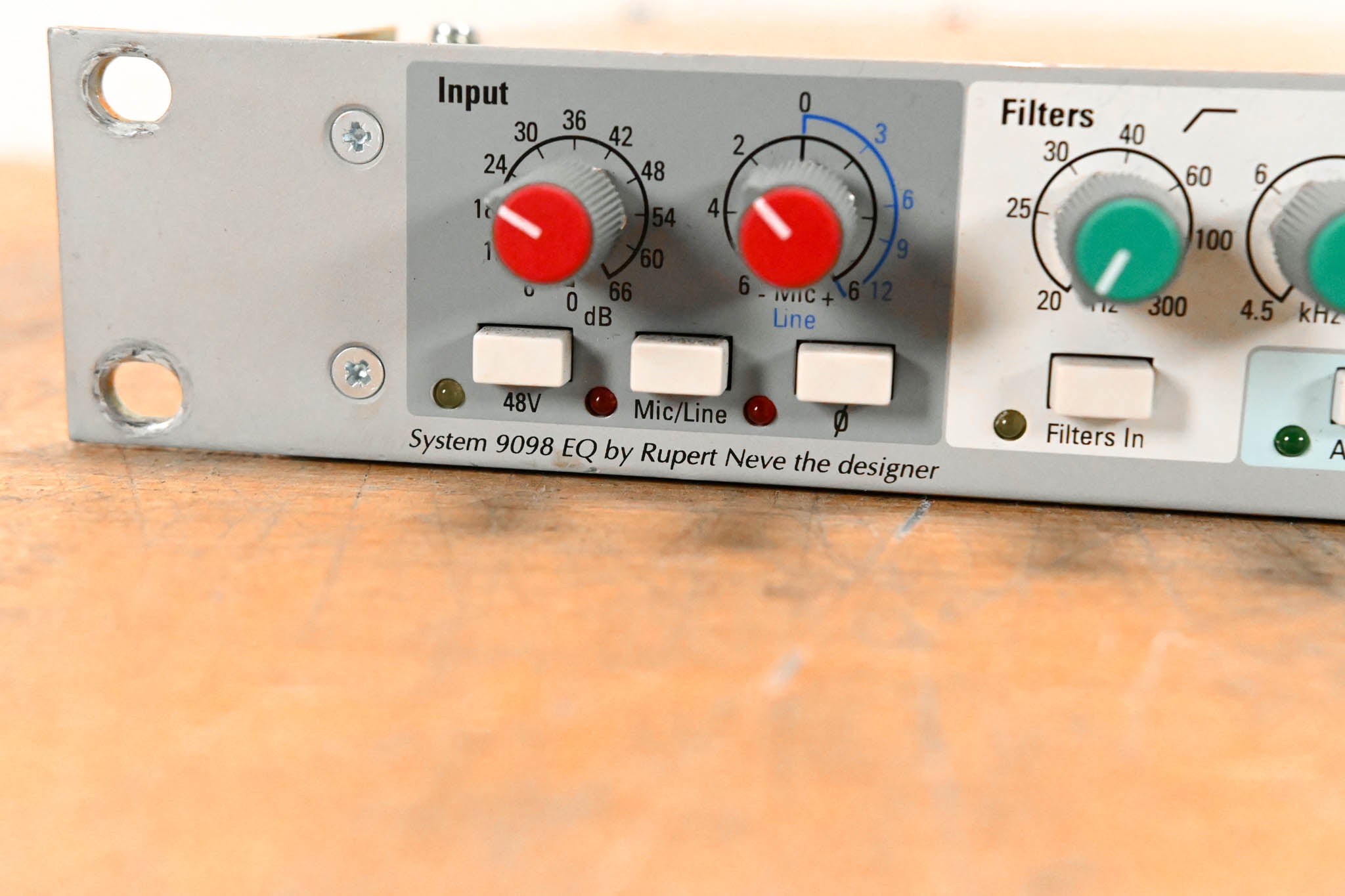 AMEK System 9098 EQ Parametric EQ by Rupert Neve