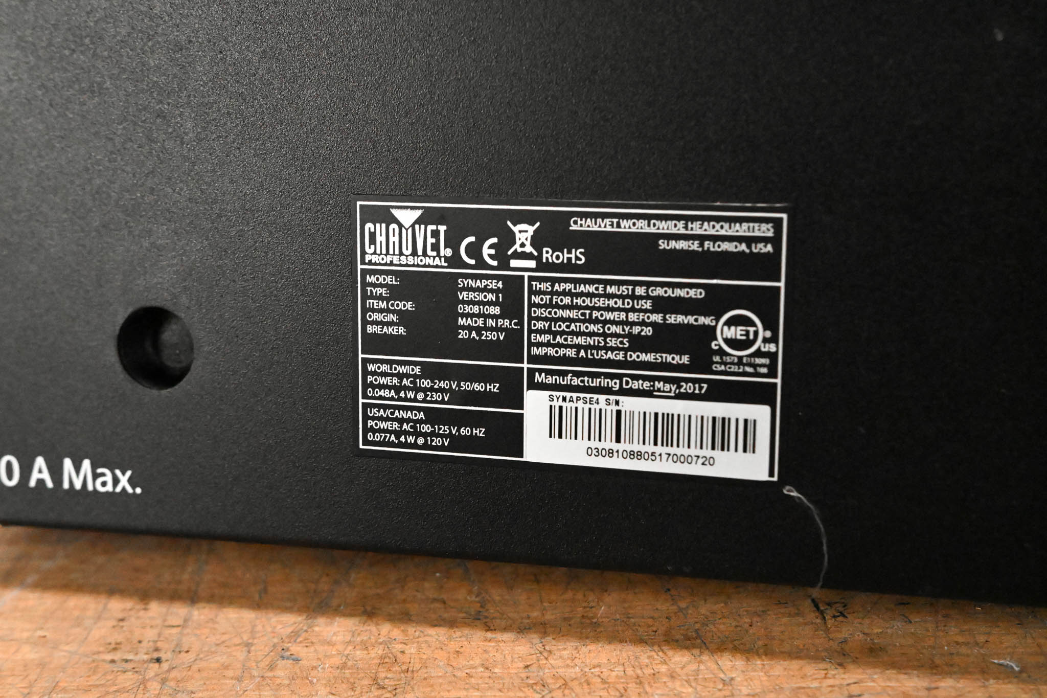 Chauvet Synapse 4 Intelligent DMX Relay Pack