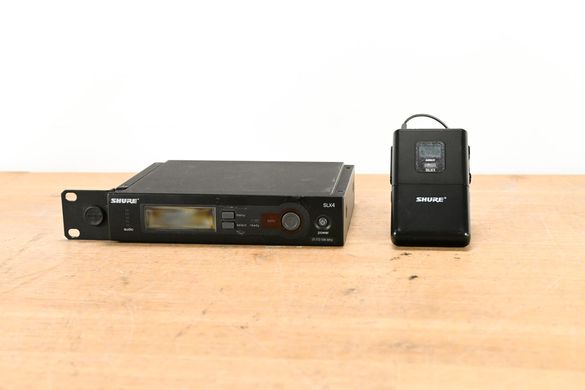 Shure SLX14 Bodypack Wireless System - J3 Band (NO POWER SUPPLY)