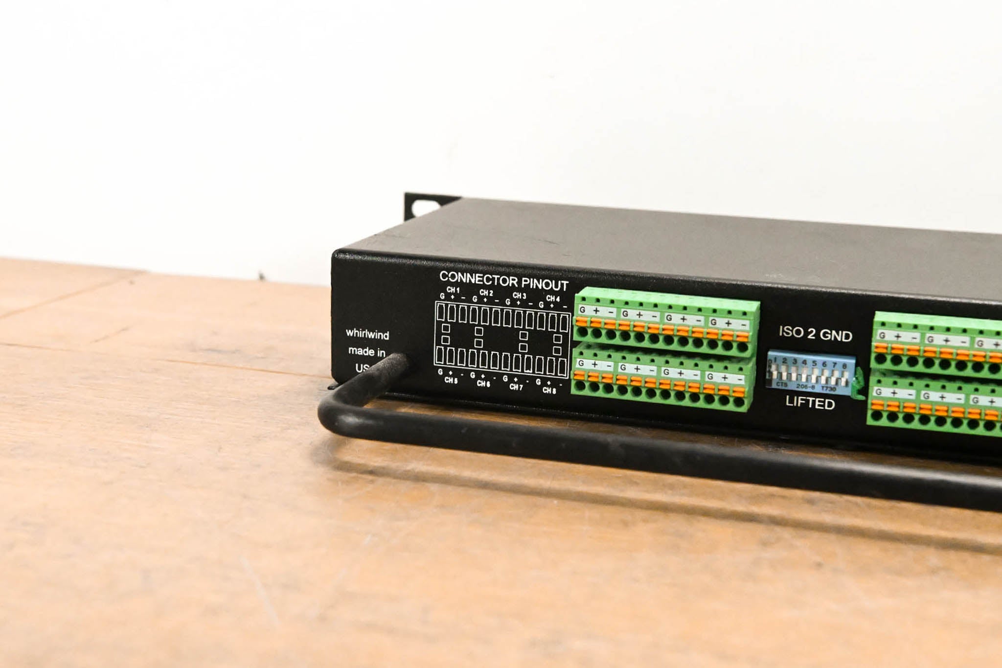Whirlwind SPC83 8-Channel Mic Splitter w/ 1 Direct & 2 Isolated Outputs