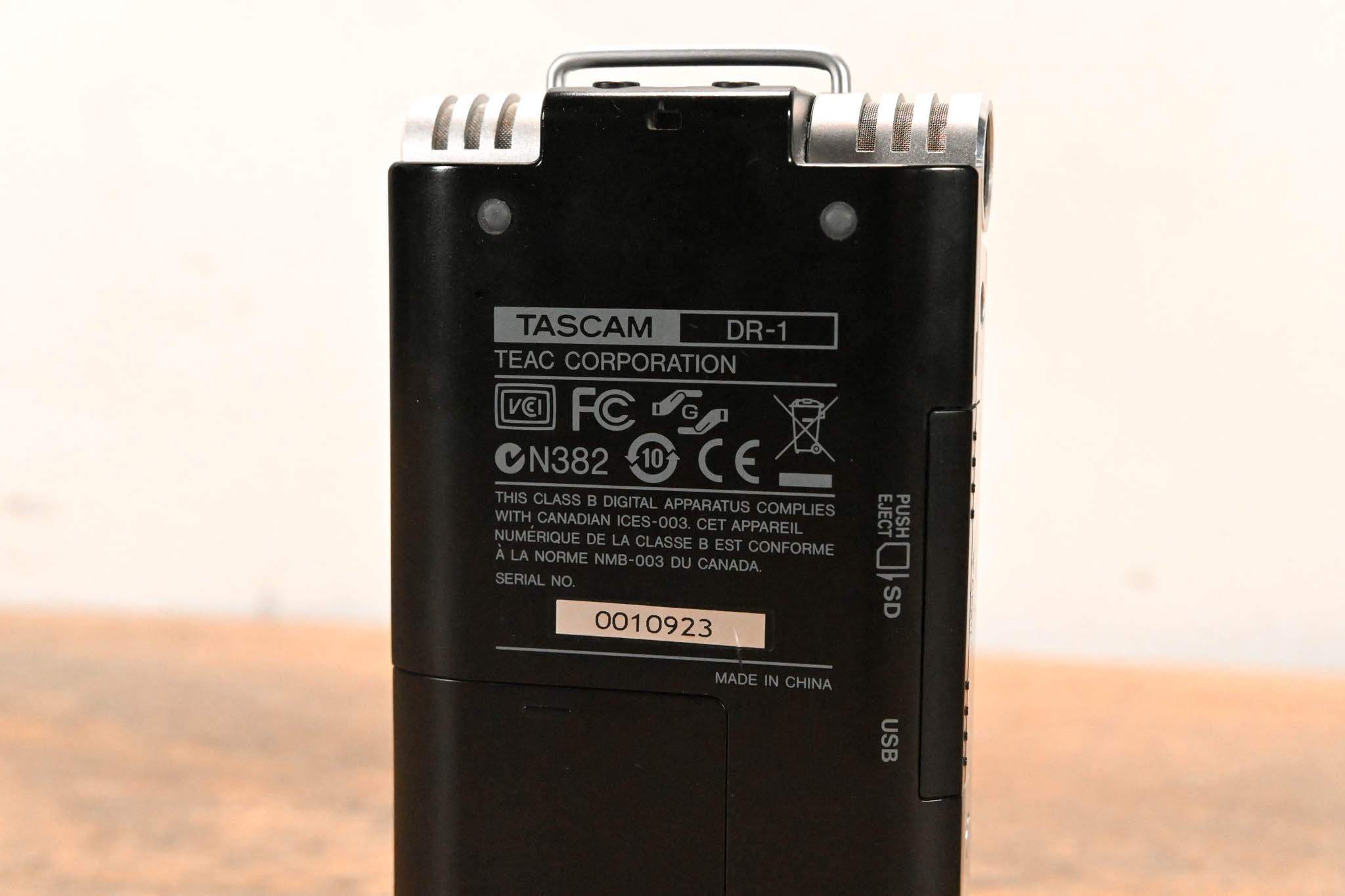TASCAM DR-1 Portable Handheld Digital Recorder