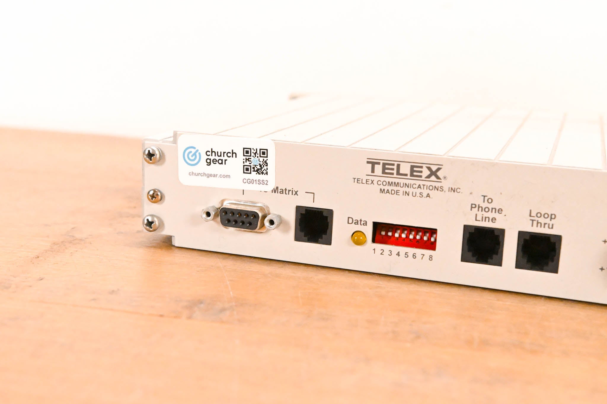 RTS TIF-2000 Single-Line Digital Telephone Interface (NO POWER SUPPLY)