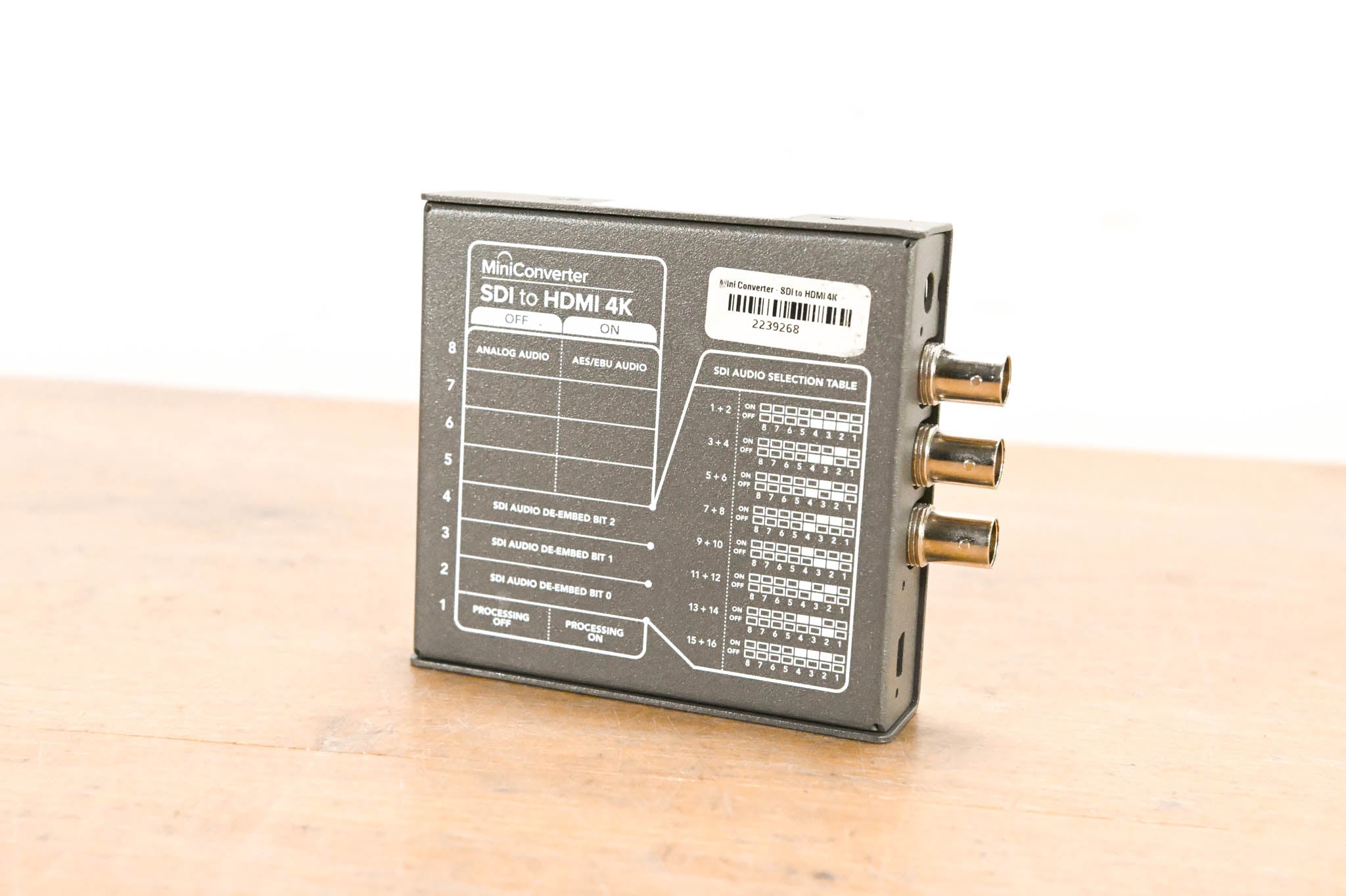 Blackmagic Design Mini Converter SDI to HDMI 4K (NO POWER SUPPLY)
