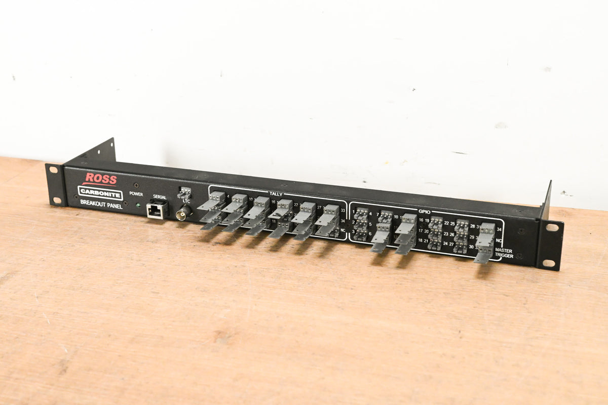 Ross Carbonite Breakout Panel (NO POWER SUPPLY)