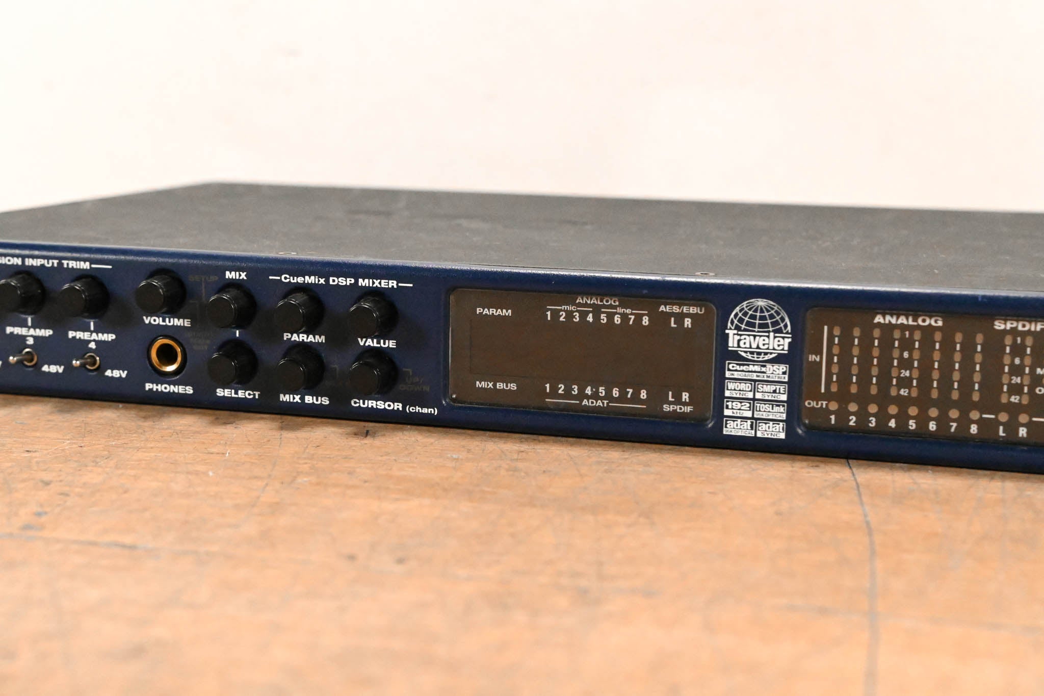 MOTU Traveler Mk1 FireWire Audio Interface (NO POWER SUPPLY)