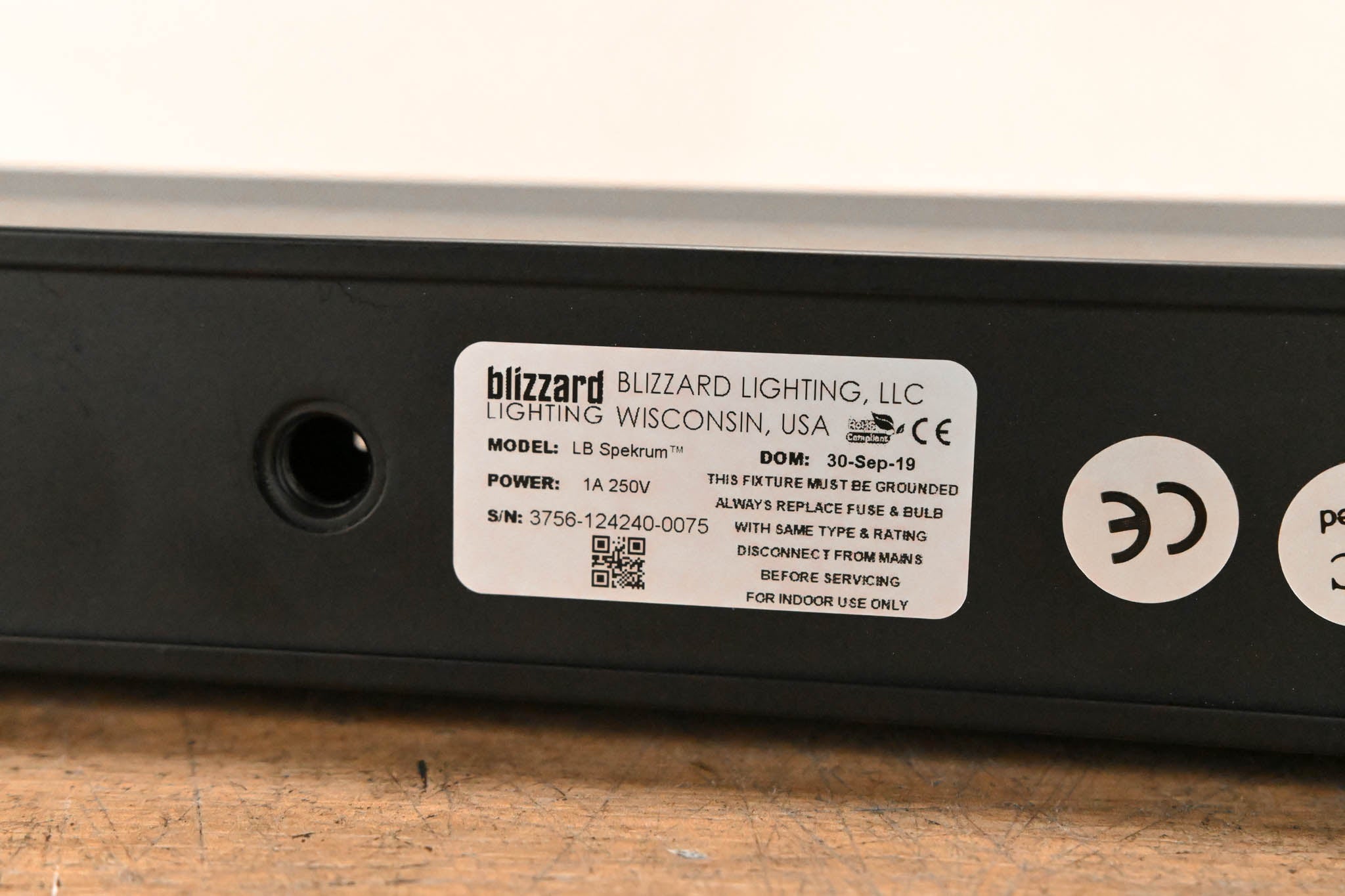 Blizzard Lighting LB Spekrum RGB LED Wash Bar Light